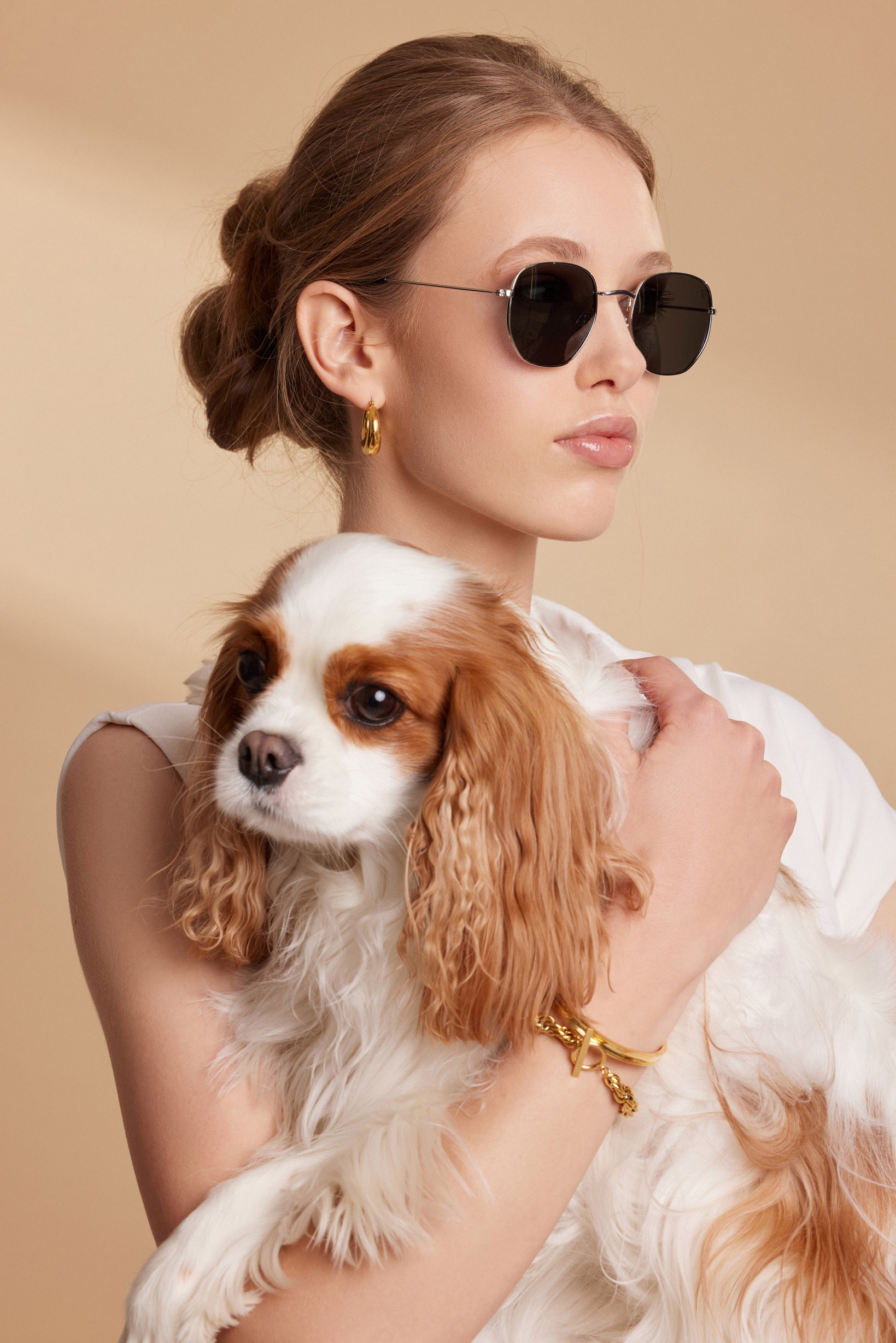 ISABELLA FORD Sonnenbrille »FA05-01« Glas 0,74 mm, polarisierte Gläser, UV400, CAT3.0