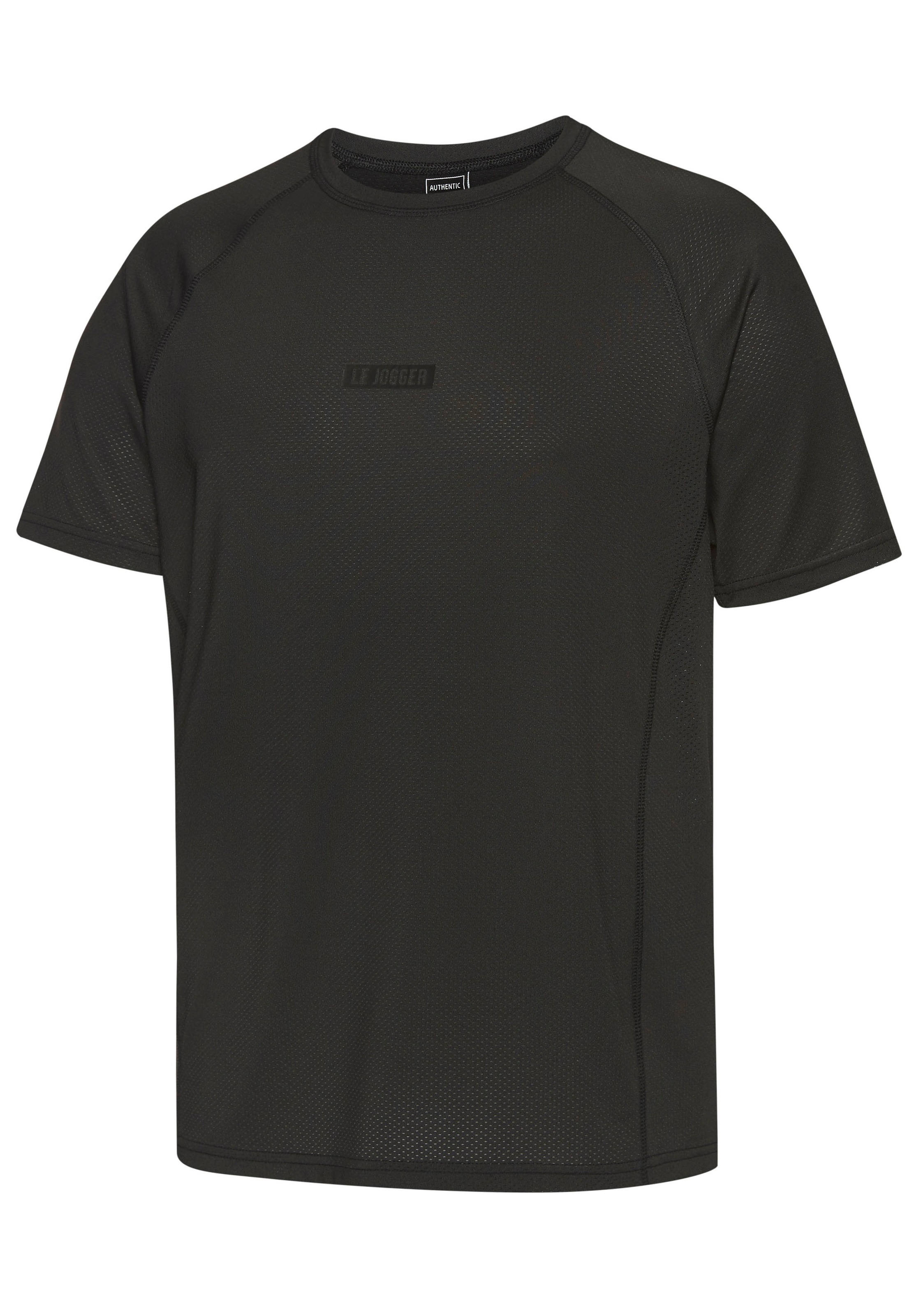 le jogger® T-Shirt, elastisches Shirt mit Logodruck