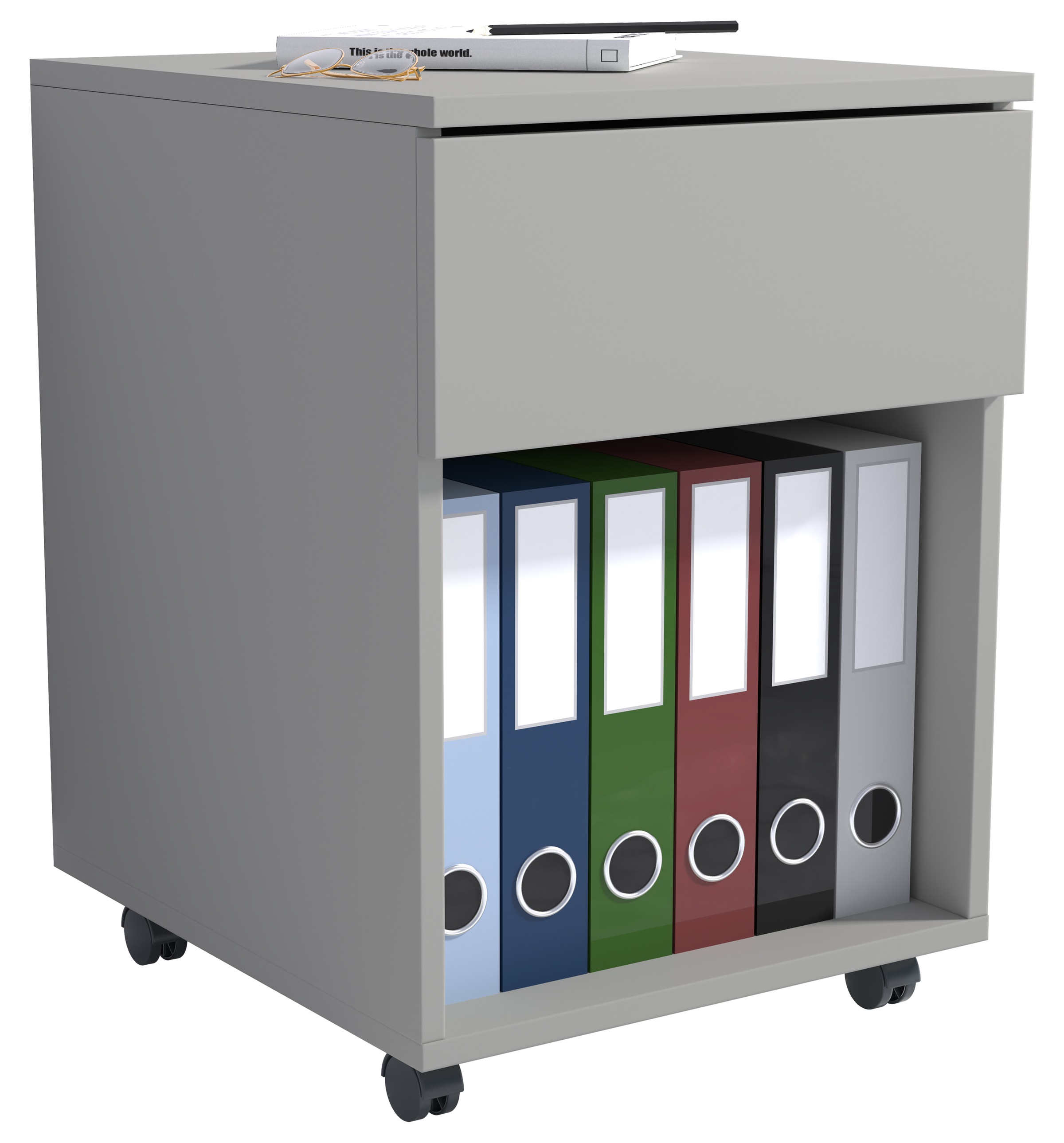 VCM Rollcontainer "Rollcontainer Bürocontainer Dalosa 1 Schublade" 1 Stk. tlg.