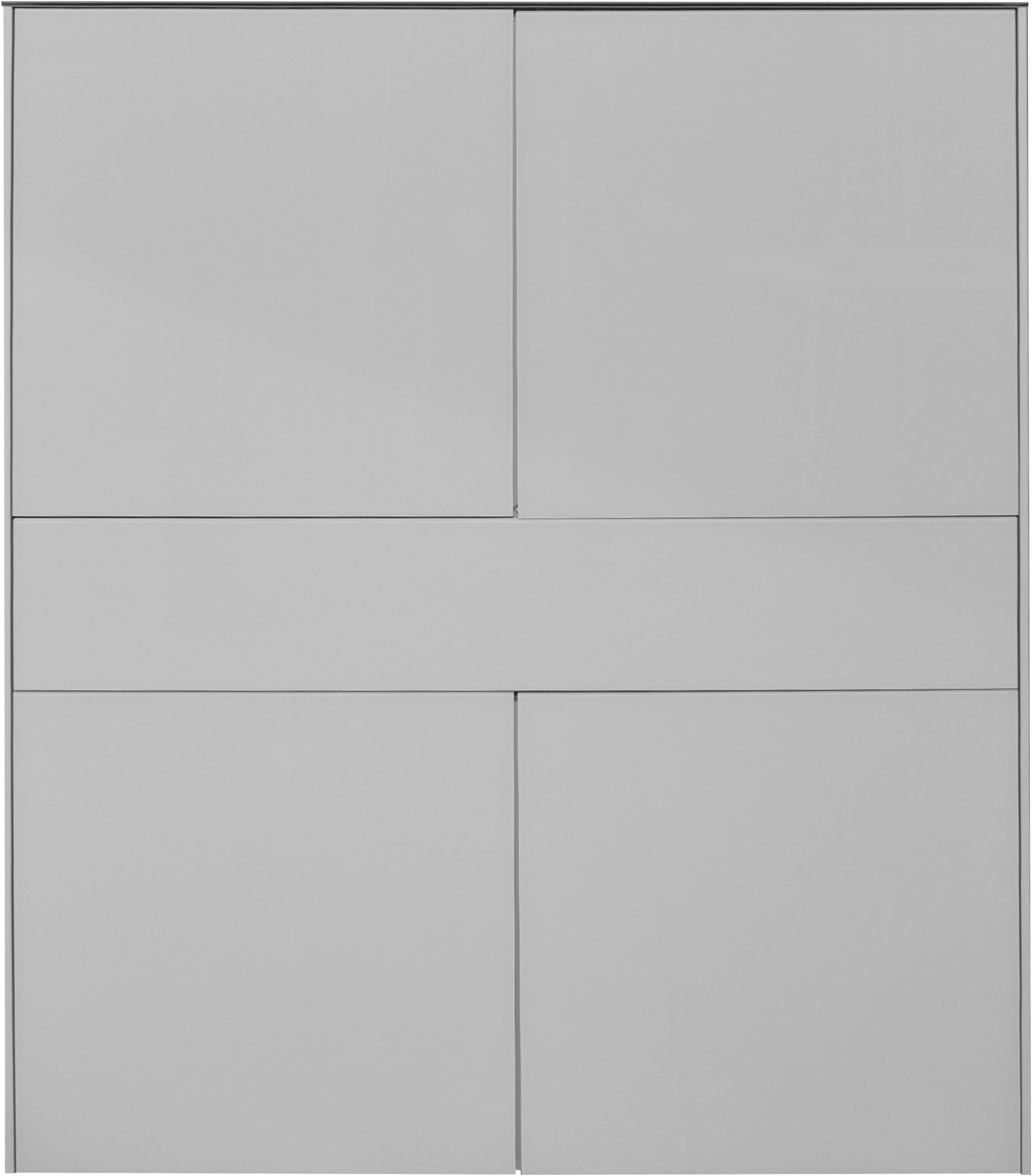 Mäusbacher Highboard »Imola TOPSELLER!«, (OTTOs Choice), Mäusbacher Highboard, Breite 121 cm, mit Glasfront und Glasoberplatte