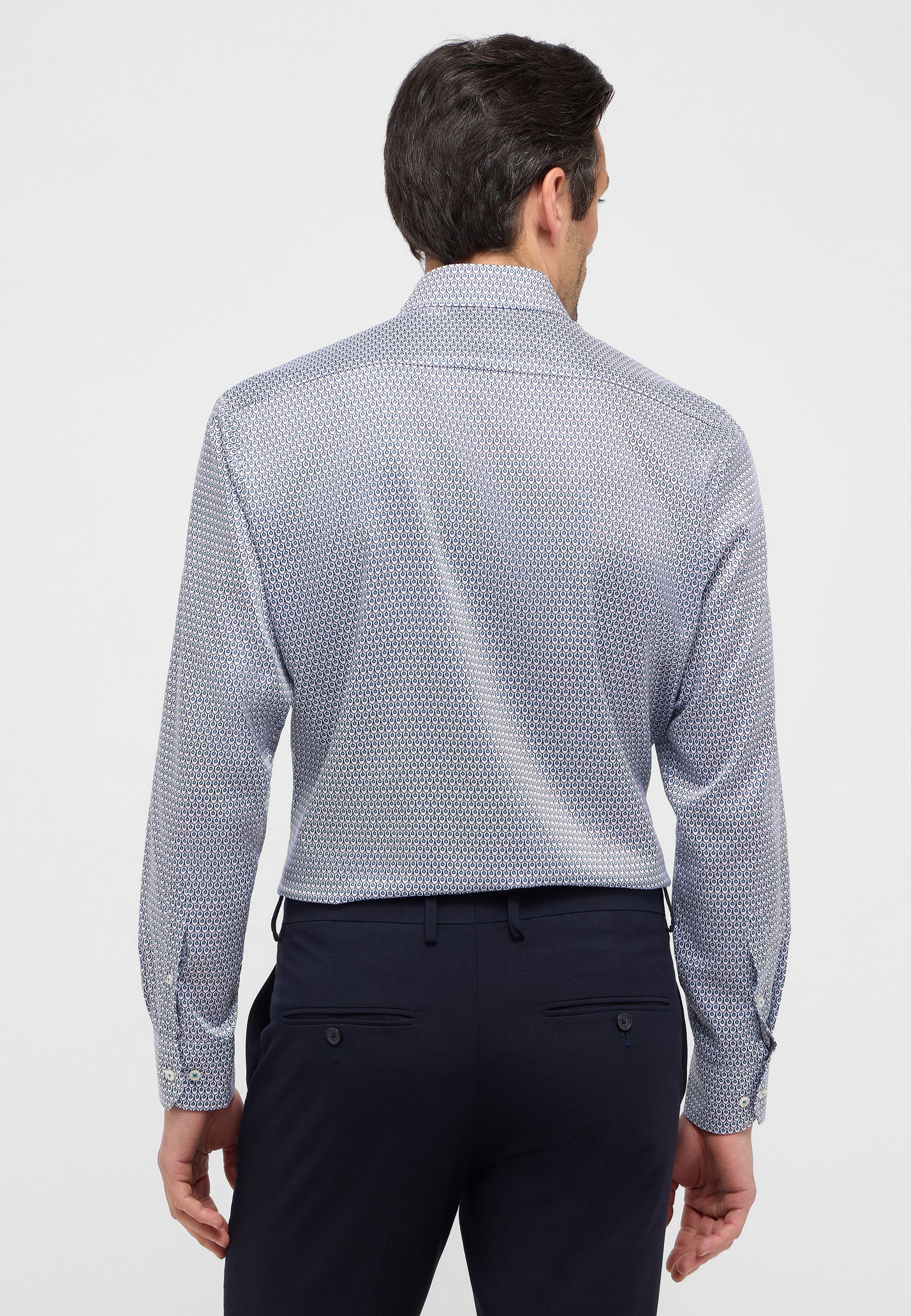 Eterna Langarmhemd »MODERN FIT«, EASY IRON (bügelleicht)