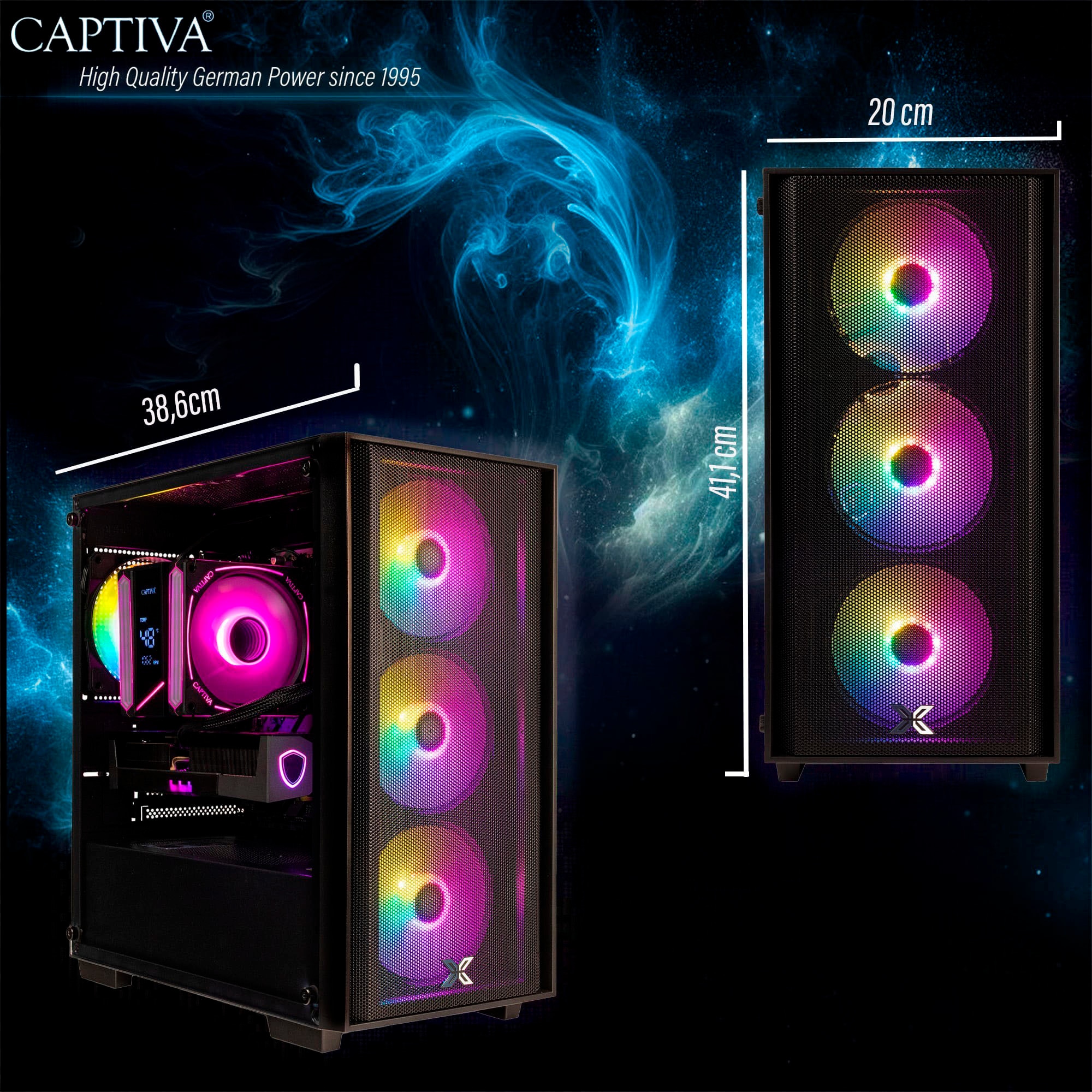 CAPTIVA Gaming-PC »Entry Gaming R10-4007«