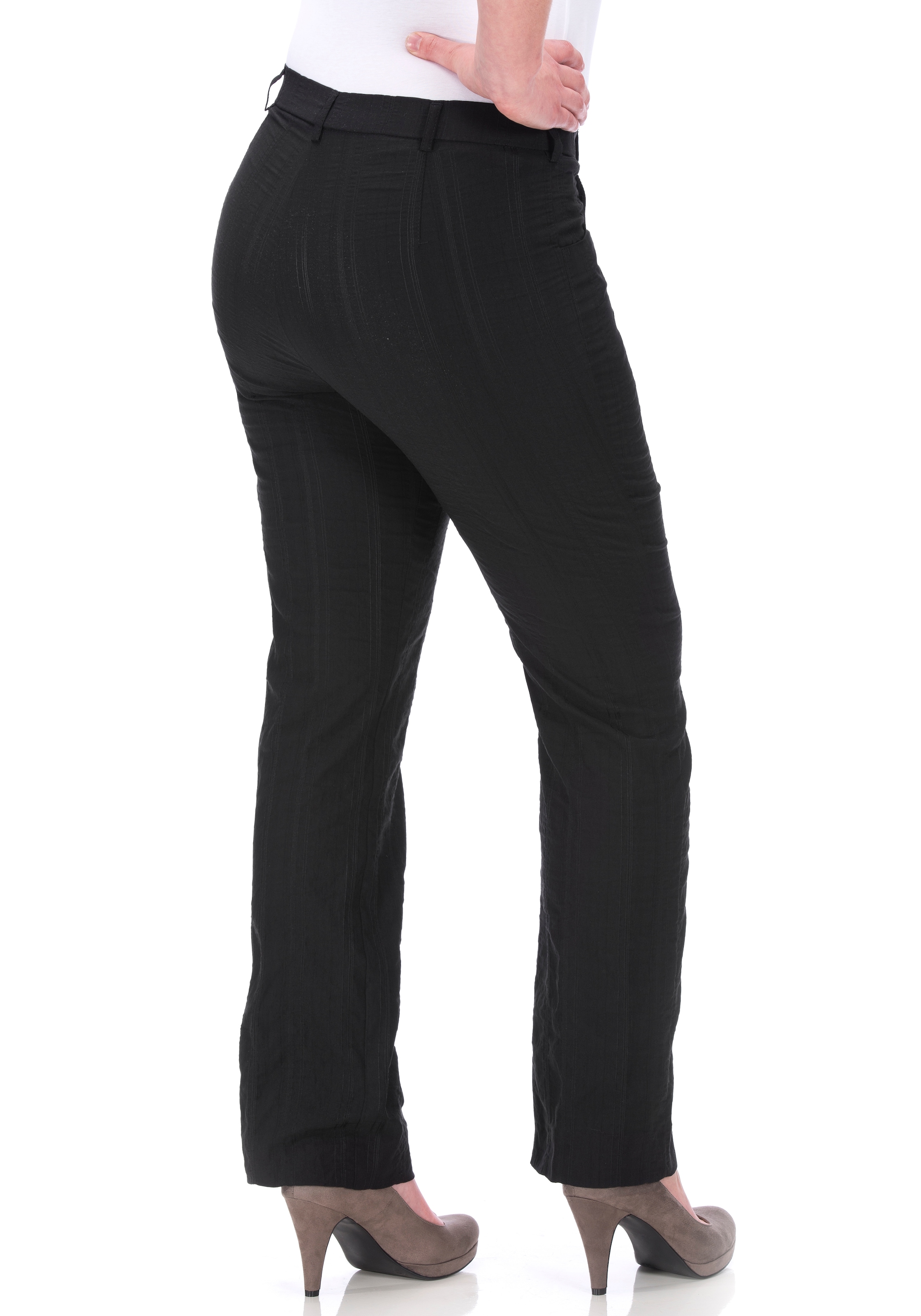 ♕ optimale in bei Passform »Bea«, Quer-Stretch Stoffhose KjBRAND