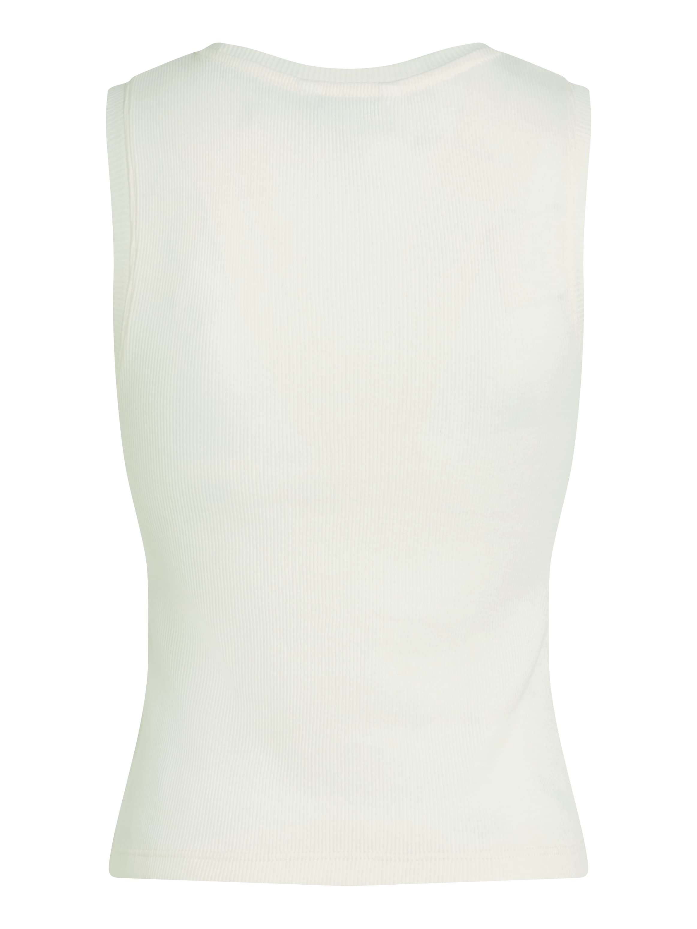 Tommy Jeans Tanktop »TJW SLIM SCRIPT RIB TANK TOP«, mit Logostickerei