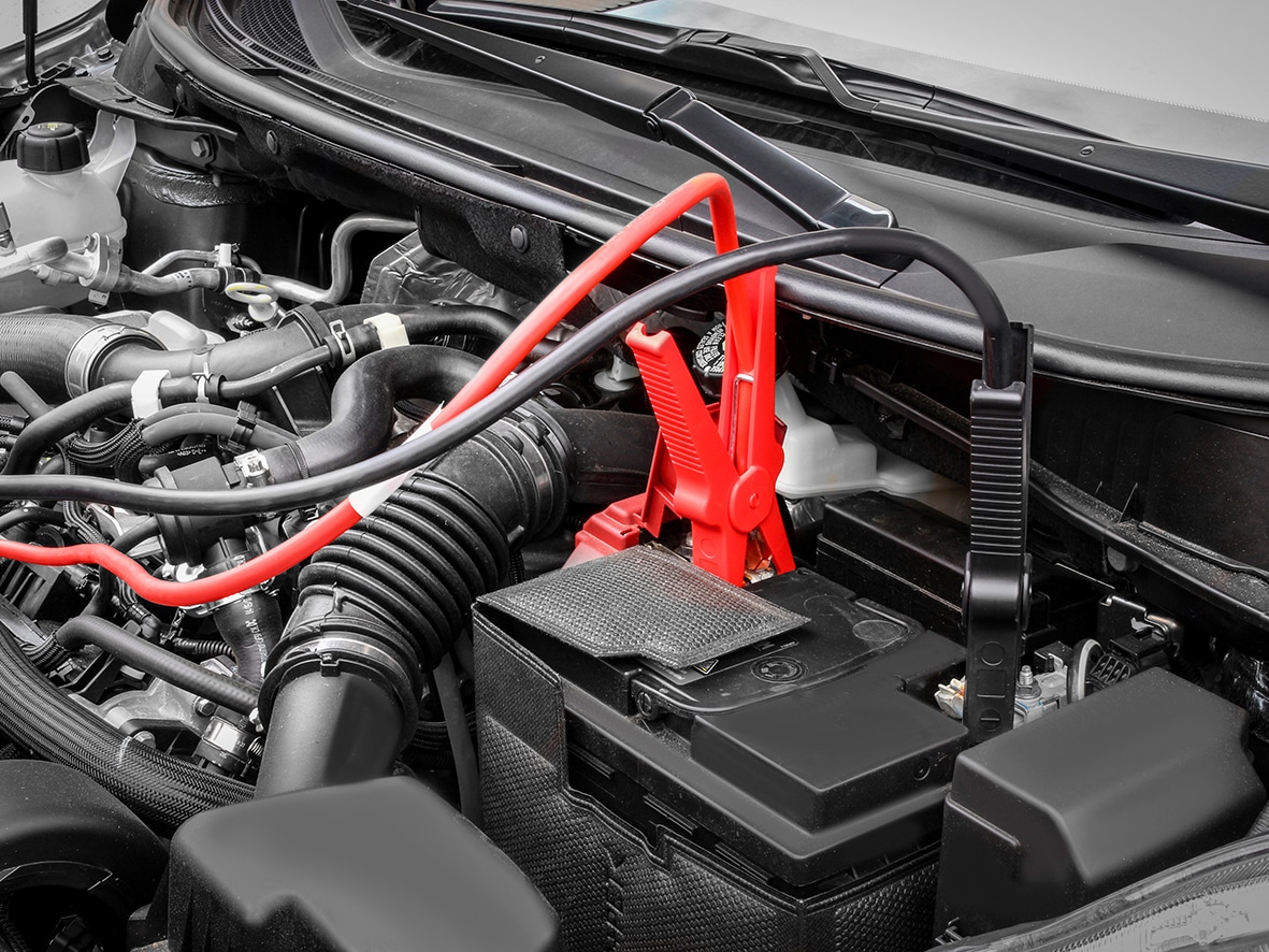 APA Starthilfekabel 3 cm Alu-Star, CCA-Kabel mit Startcontrol, 3 m