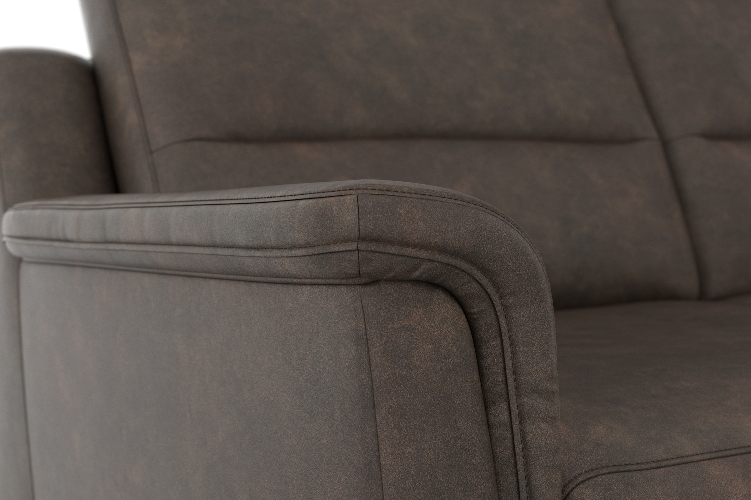 sit&more Ecksofa »Farö L-Form« inklusive Federkern, wahlweise mit Bettfunktion und Bettkasten