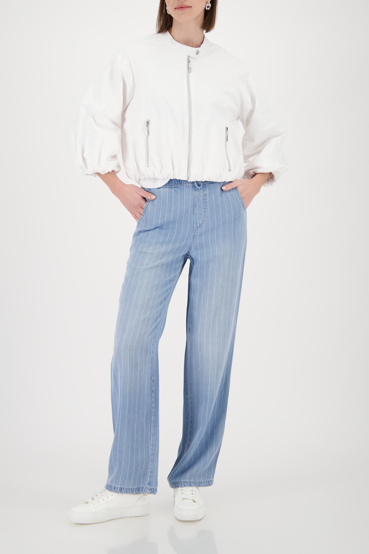 Monari Blouson ohne Kapuze Regular fit mit Stickerei