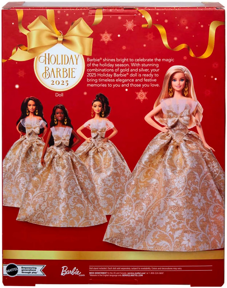 Barbie Anziehpuppe »Barbie Signature, Holiday Barbie 2025«