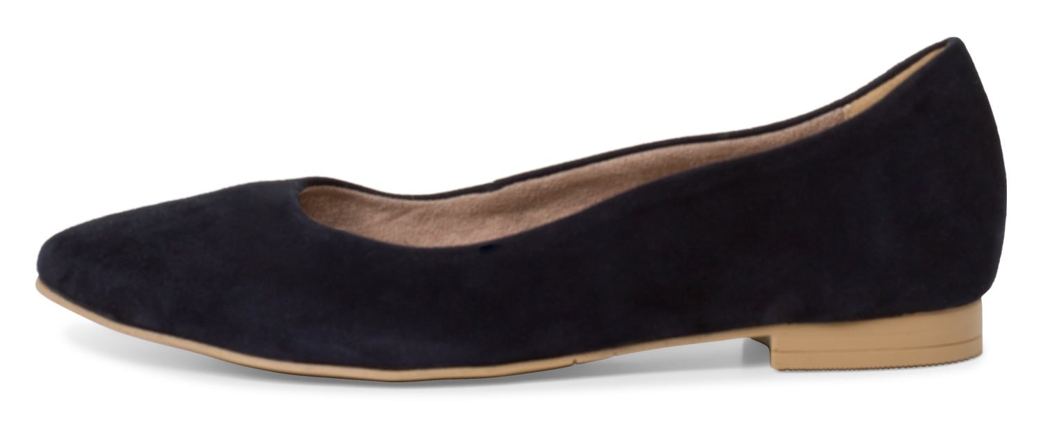 Tamaris Ballerina, Flats, Business Schuh mit TOUCH-IT Ausstattung, schmale Form