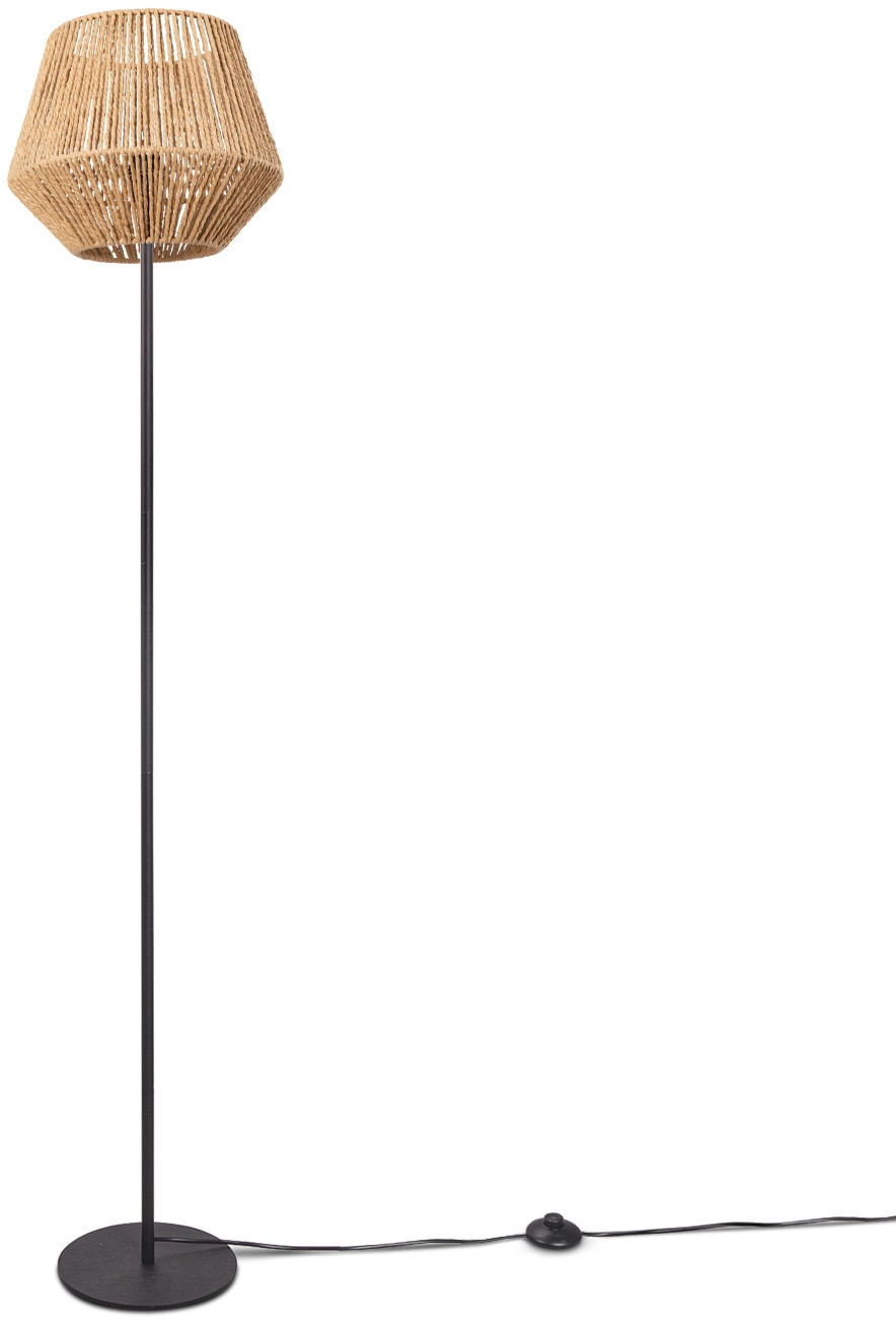 Paco Home Stehlampe »Pinto«, 1 flammig-flammig, moderne LED Lampe in Boho Optik, Wohnzimmer, Schlafzimmer, Fassung E27