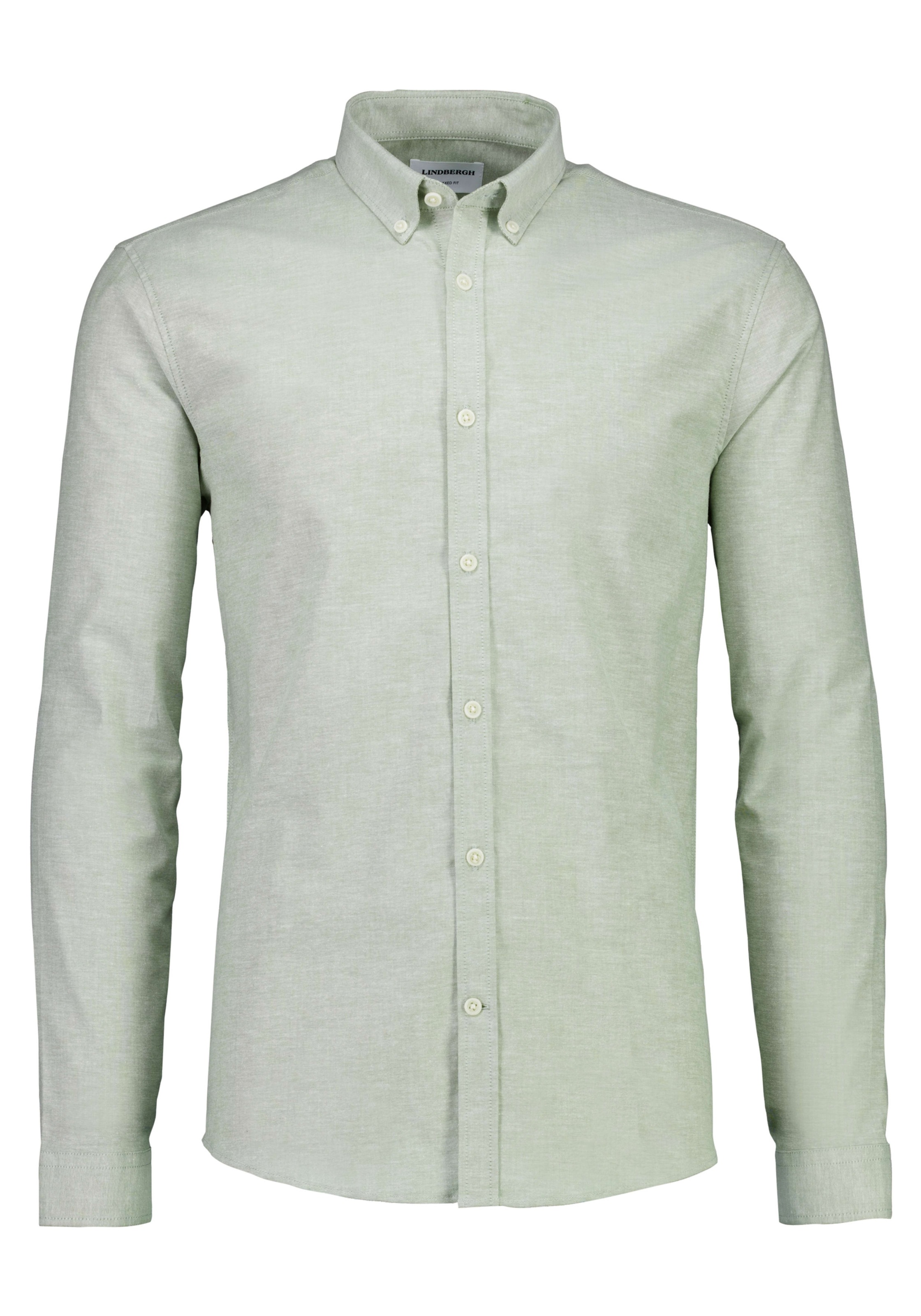 LINDBERGH Langarmhemd mit Button-Down-Kragen