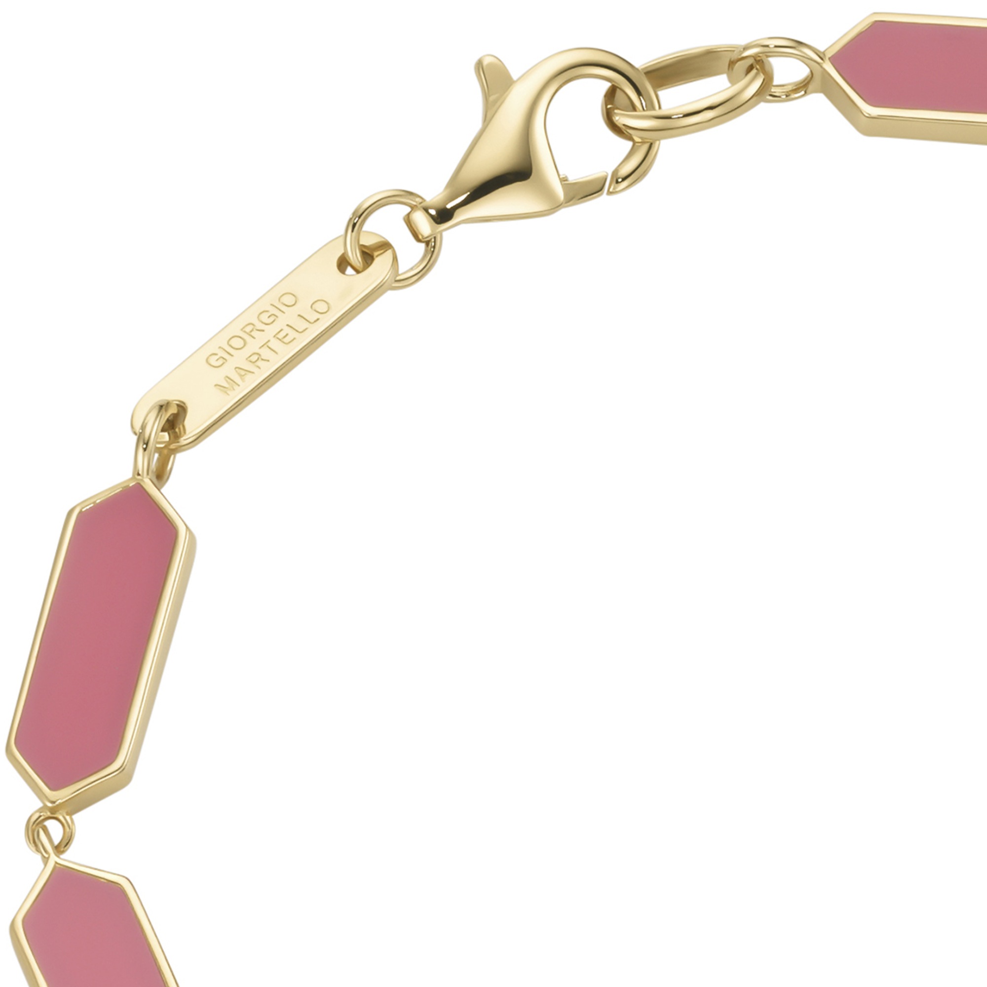 GIORGIO MARTELLO MILANO Armband »Armband mit Emaille-Einlagen und Zirkonia, Silber 925«