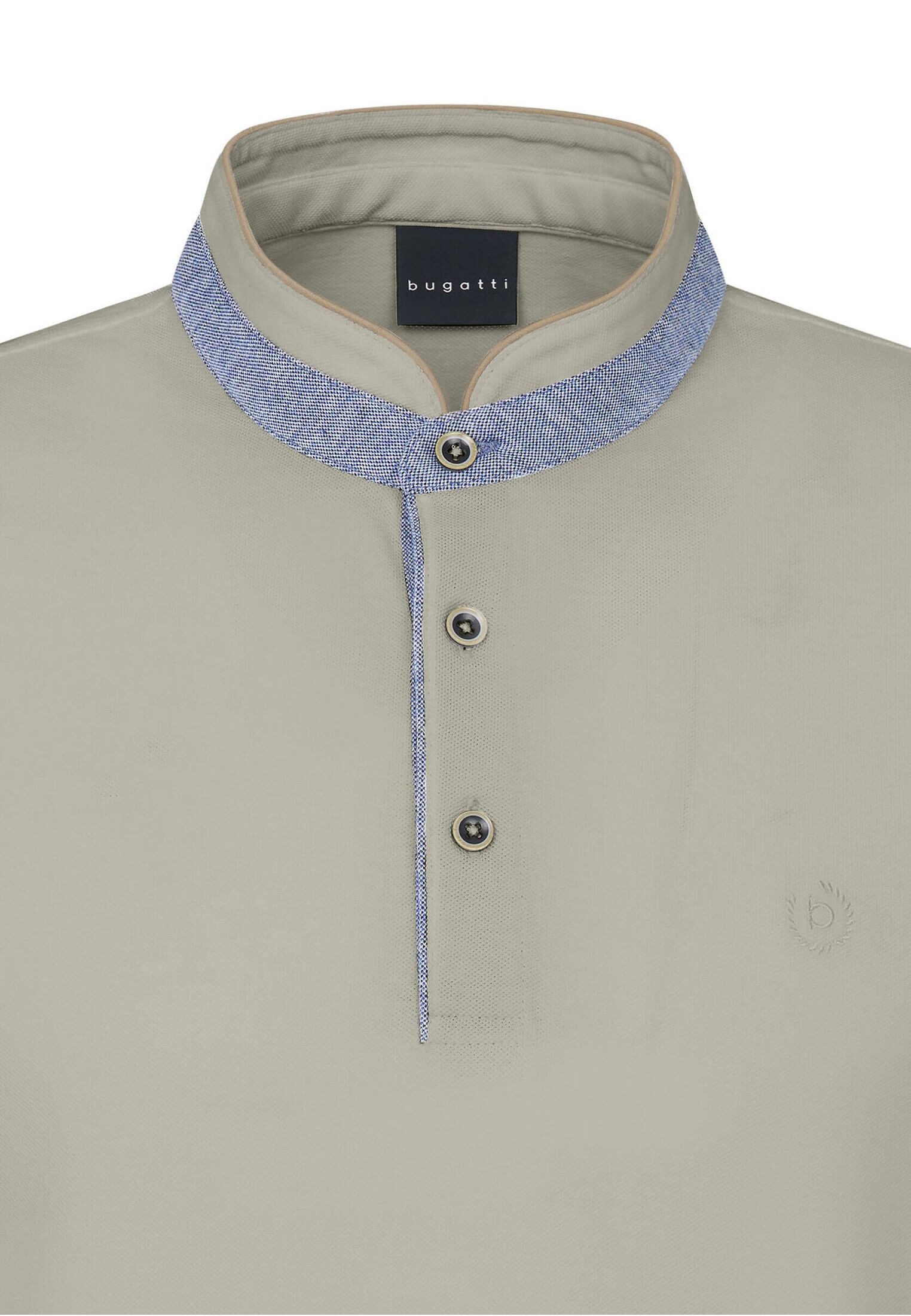 bugatti Poloshirt, mit Stehkragen