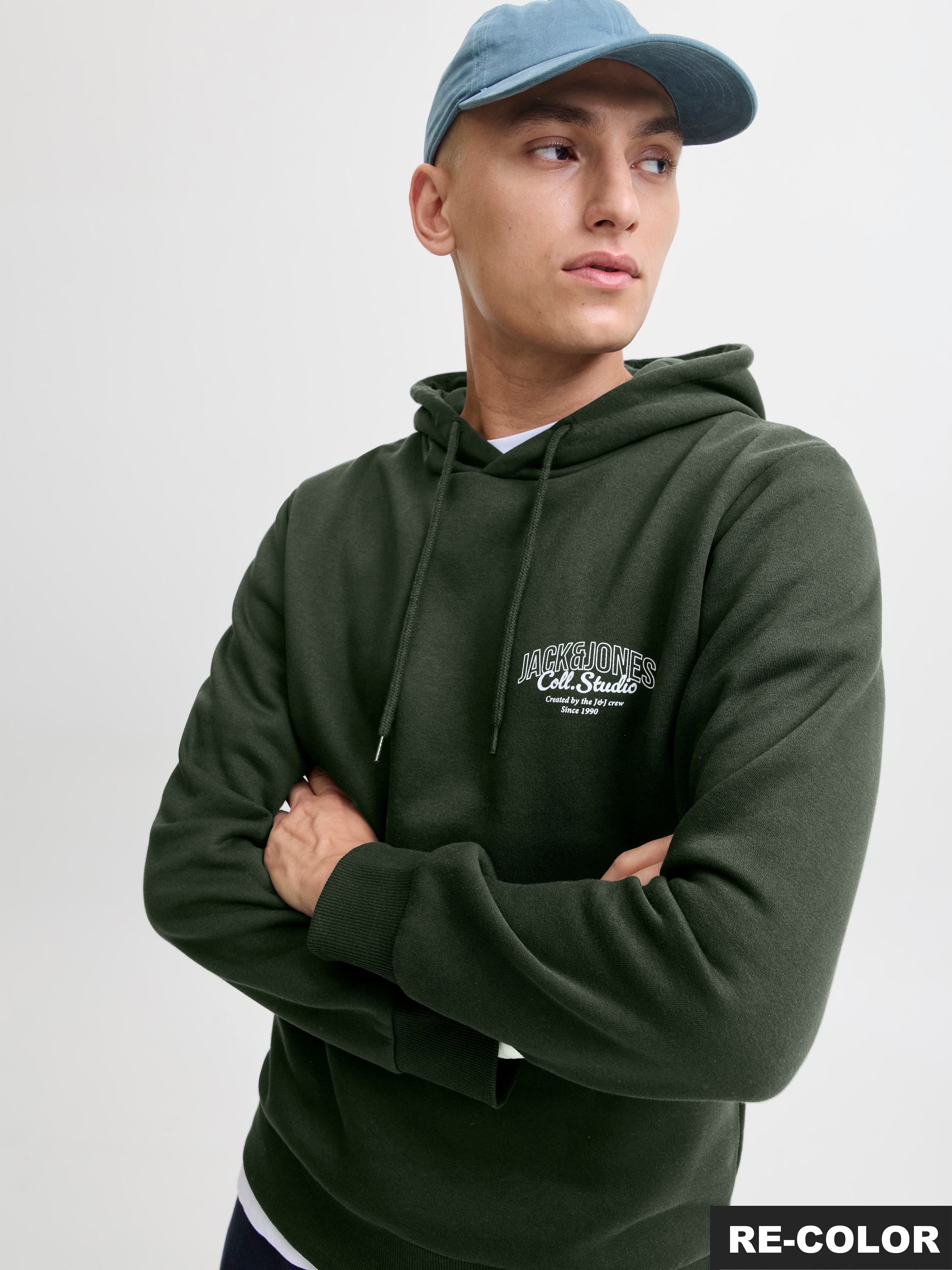 Jack & Jones Kapuzensweatshirt »JJMAKOTO SWEAT HOOD«
