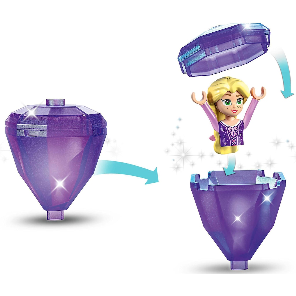 LEGO® Konstruktionsspielsteine »Rapunzel-Spieluhr (43214), LEGO® Disney«, (89 St.), Made in Europe