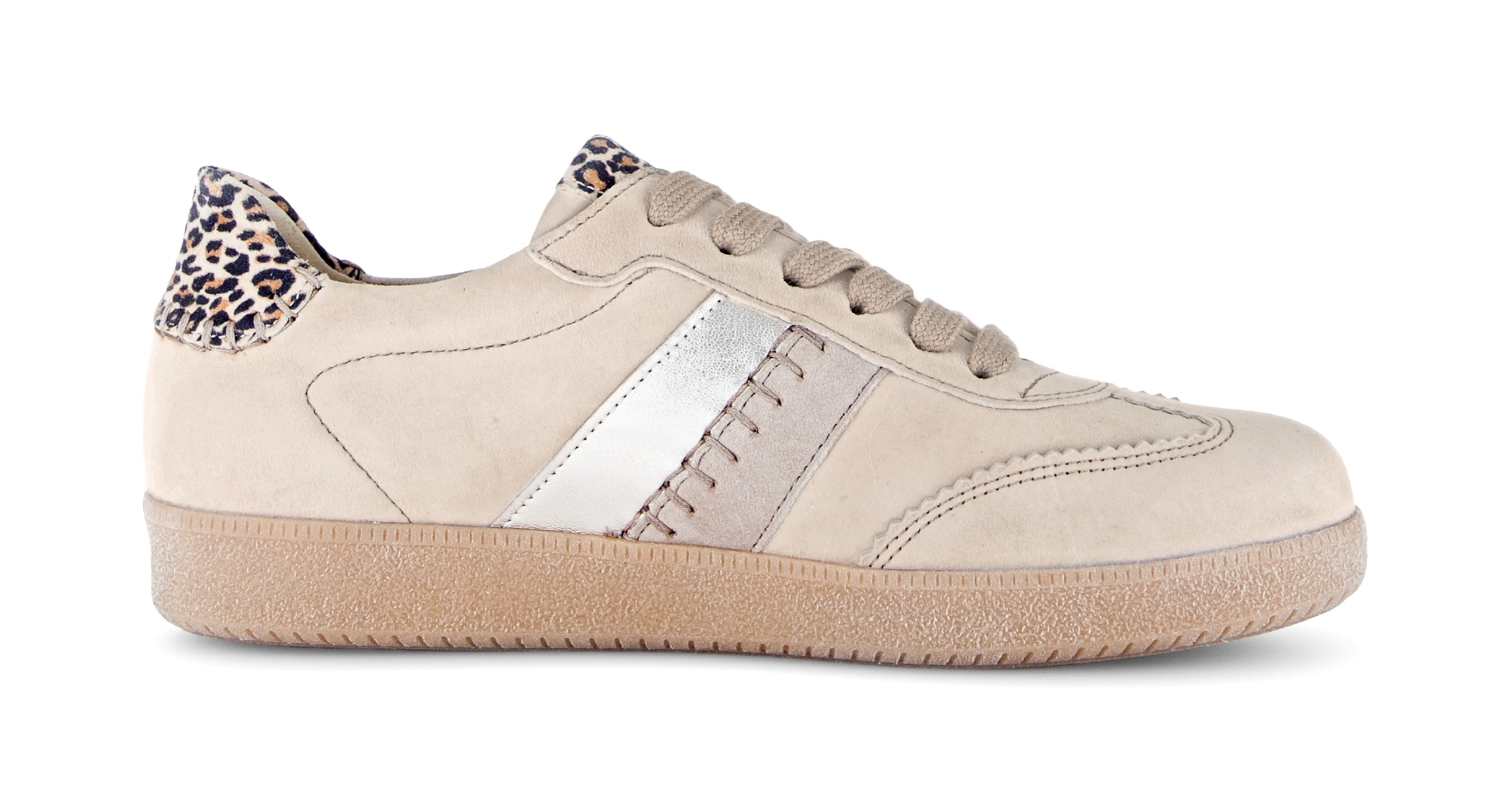 Gabor Sneaker  , Freizeitschuh, Halbschuh, Schnürschuh mit bunten Kontrastbesätzen