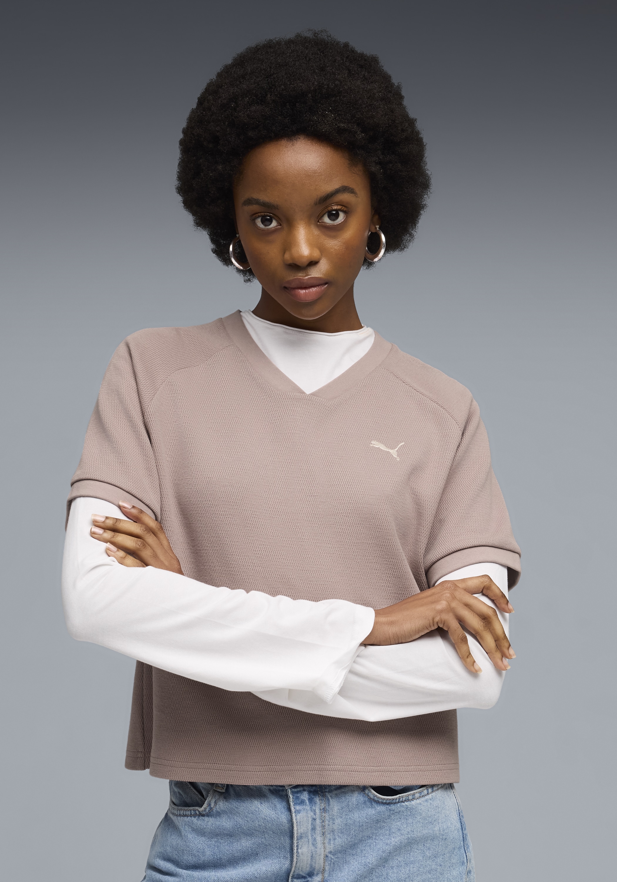 PUMA T-Shirt »CLASS RELAXED PINNACLE TEE« Kurzarm, für sportliche Aktivitäten