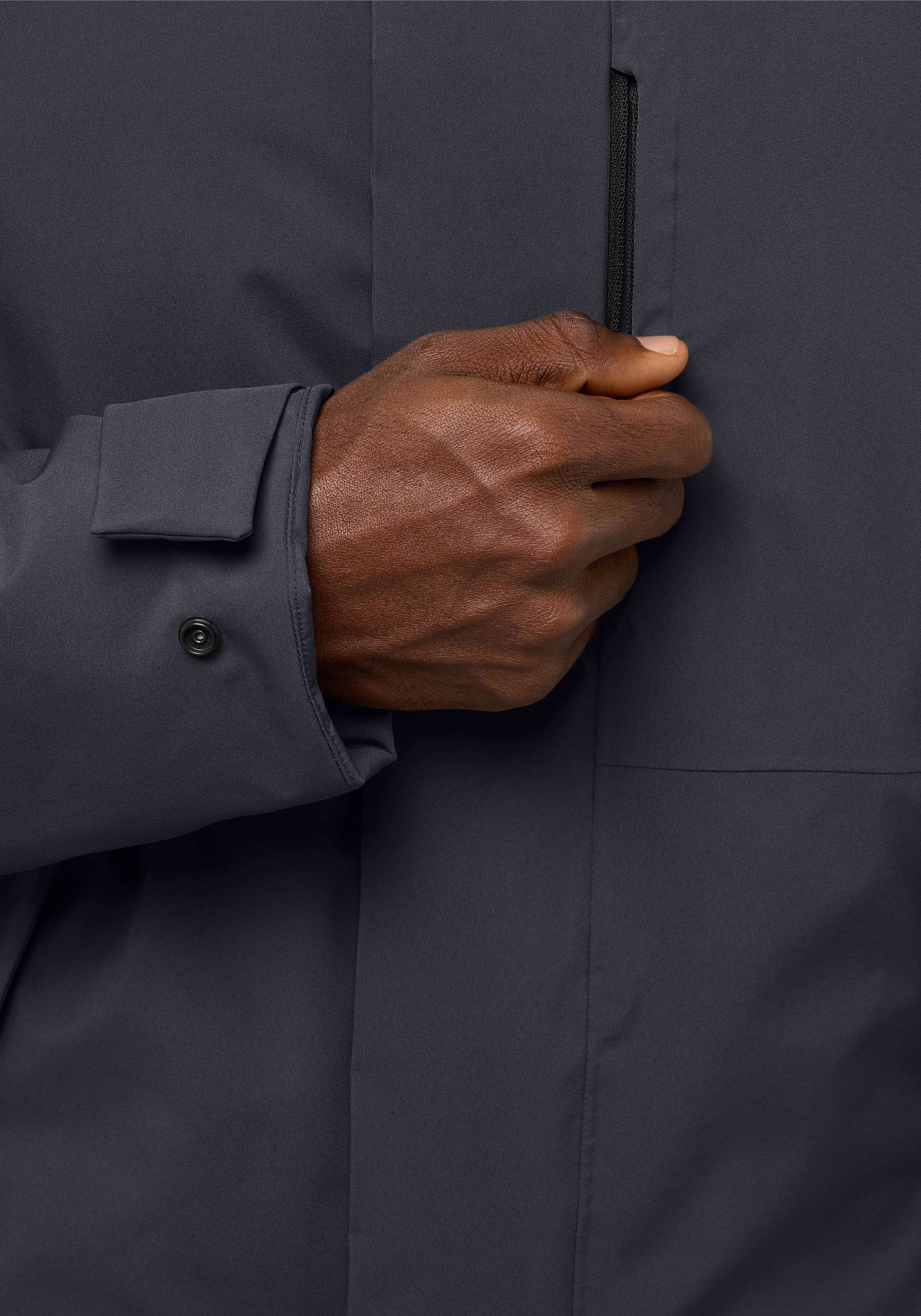 Jack Wolfskin Daunenmantel »BRANDENBURGER« Wärmend, winddicht, Daunenjacke