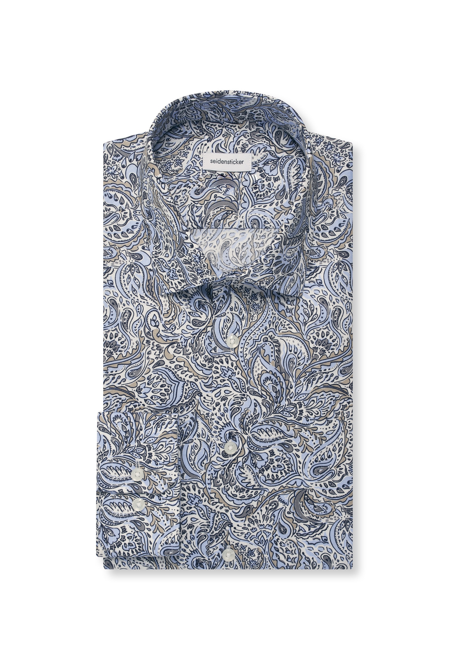 seidensticker Businesshemd »Regular« Regular 1/1 Kentkragen Floral