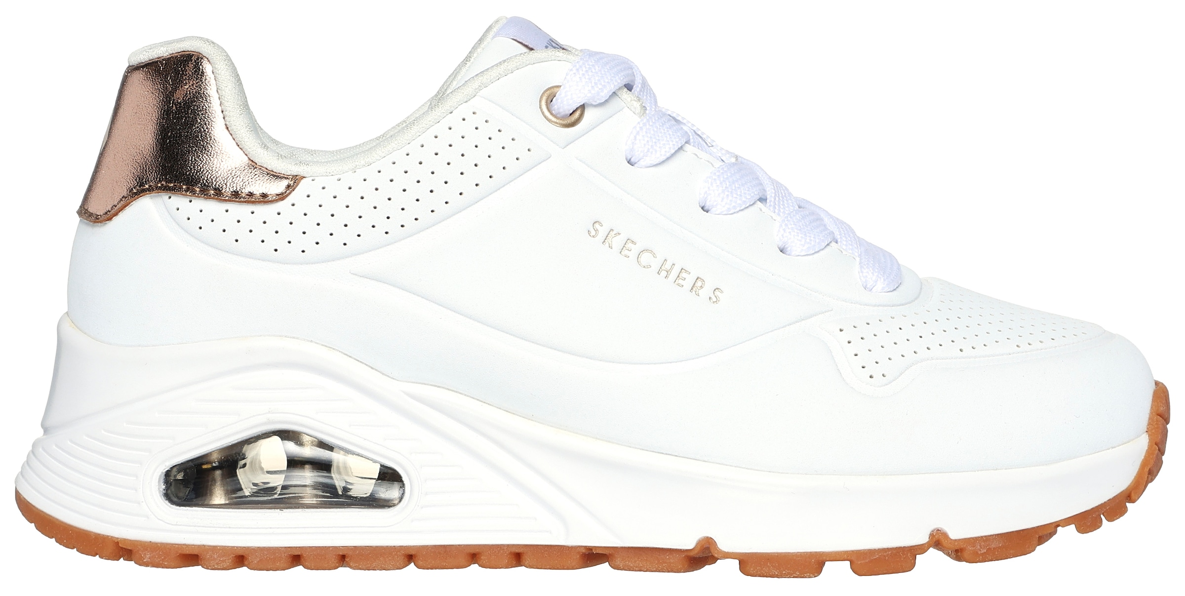 Skechers Sneaker »ESS - STREET GIRLS«, Freizeitschuh mit gepolster.Schaftrand, Größenschablone zum Download