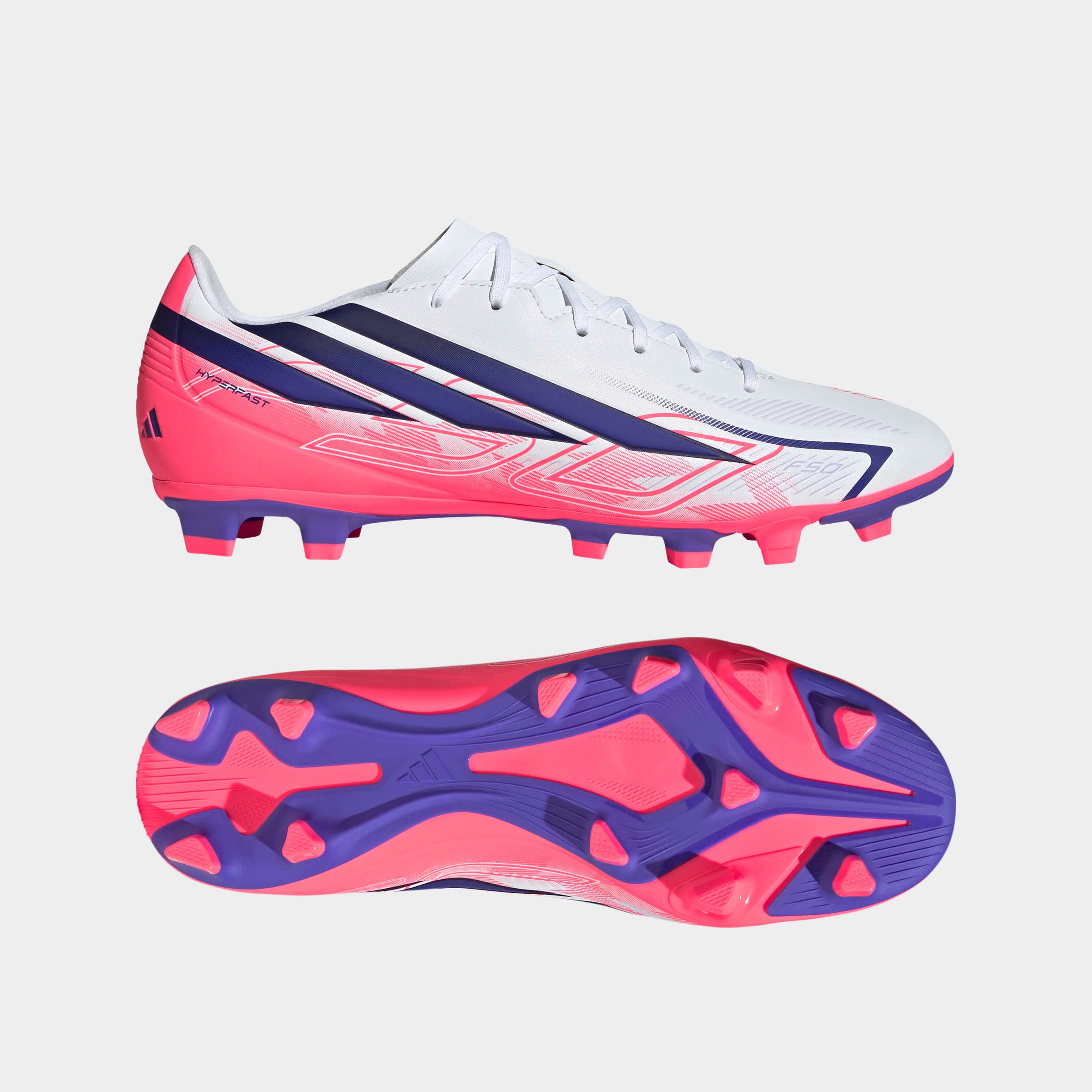 adidas Performance Fußballschuh »F50 HYPERFAST CLUB , FESTE BÖDEN/GEMISCHTE BÖDEN«  für viele verschiedene Böden geeignet