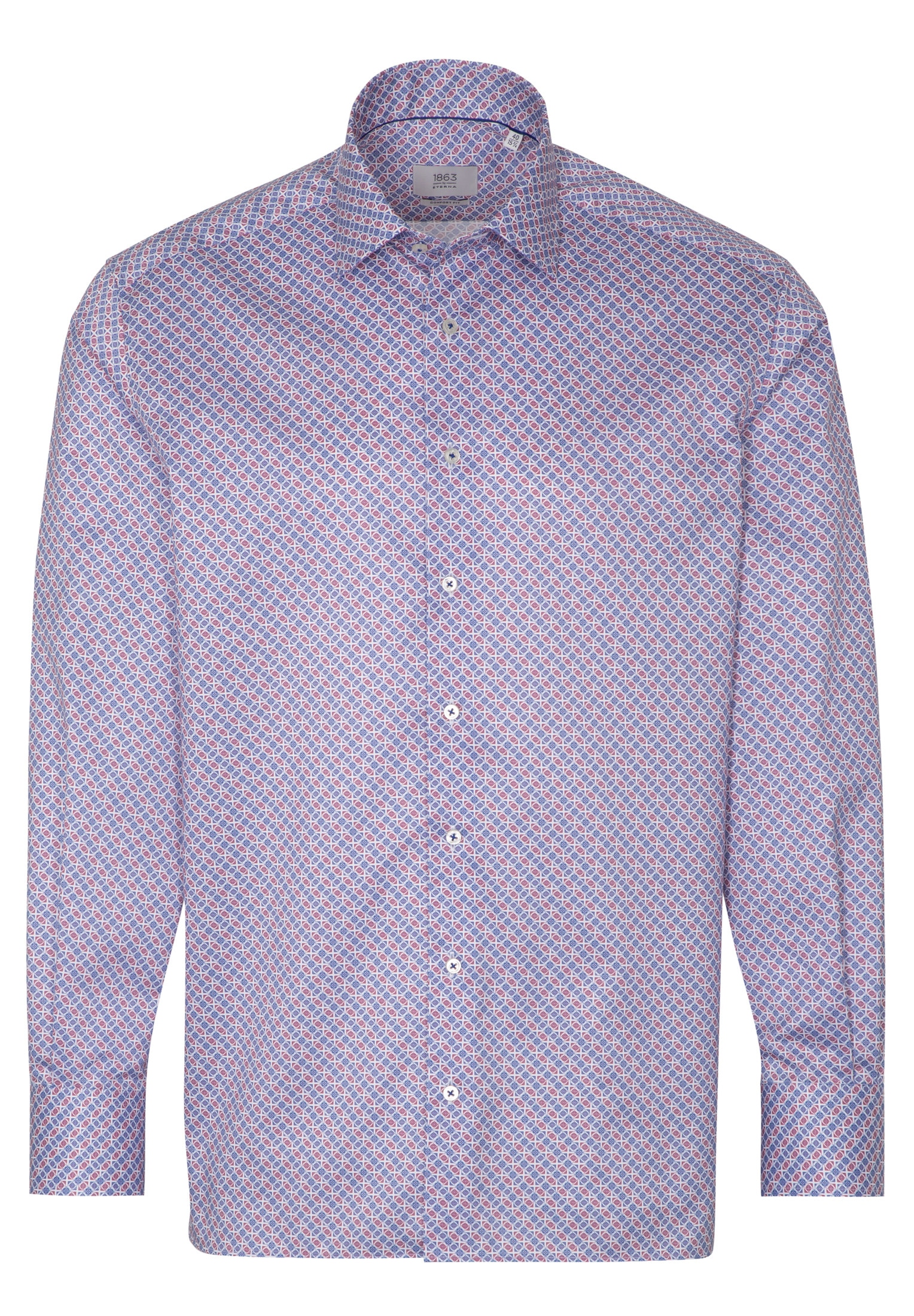 Eterna Langarmhemd »COMFORT FIT« NON IRON (bügelfrei)