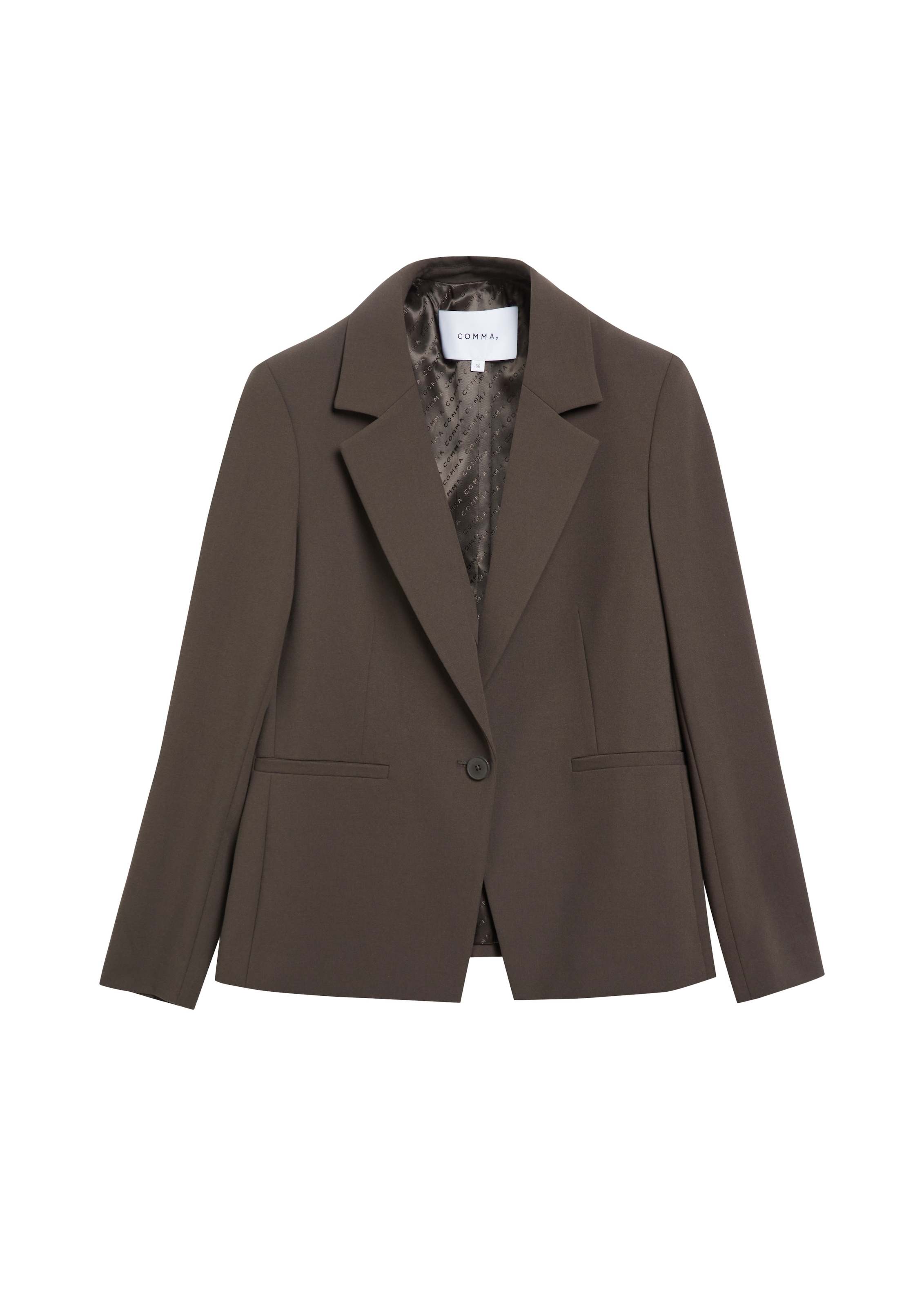 Comma Jackenblazer mit Viskose und Stretch