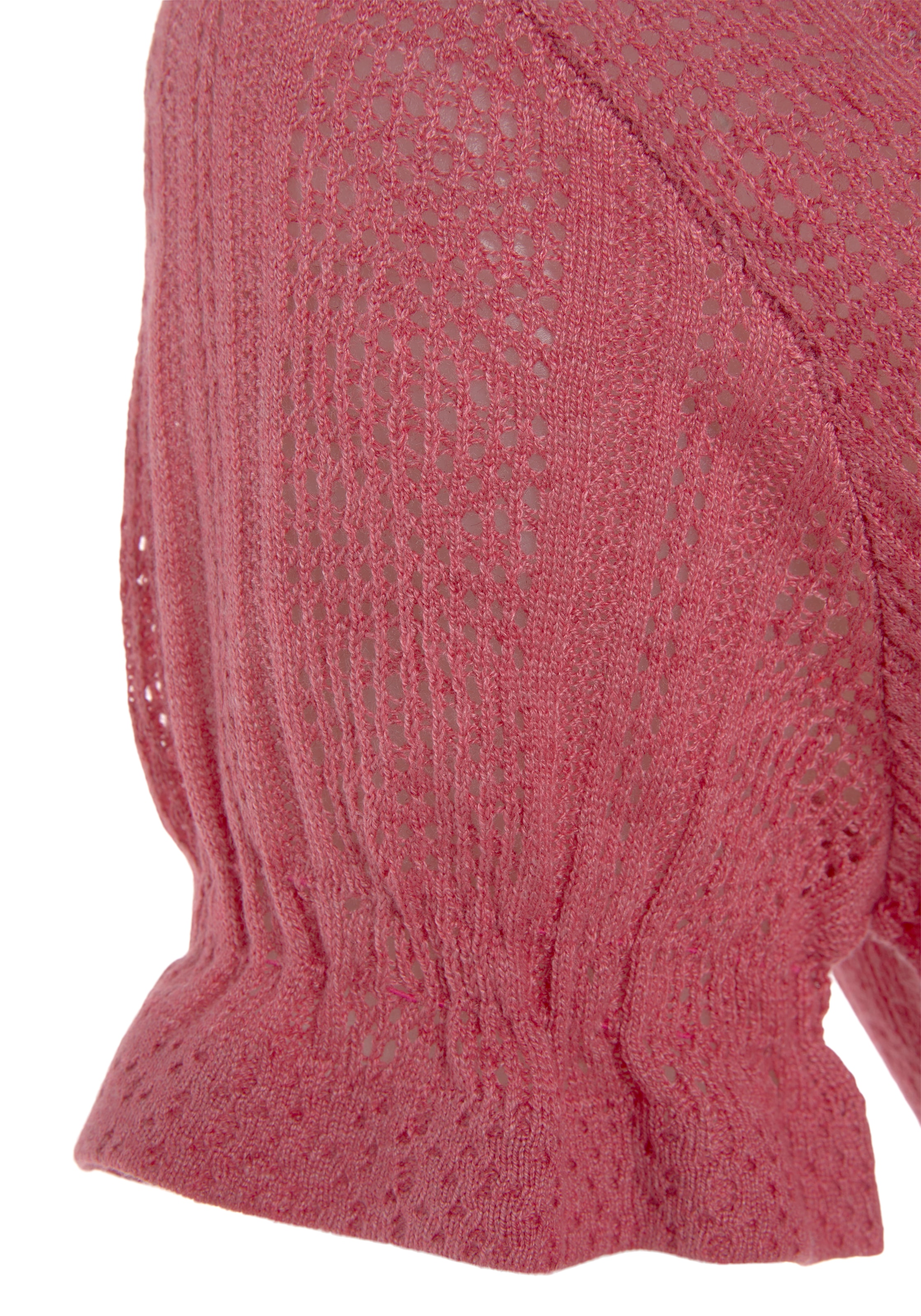 Vivance Kurzarmshirt, (1 tlg.), zartes Feinstrickshirt