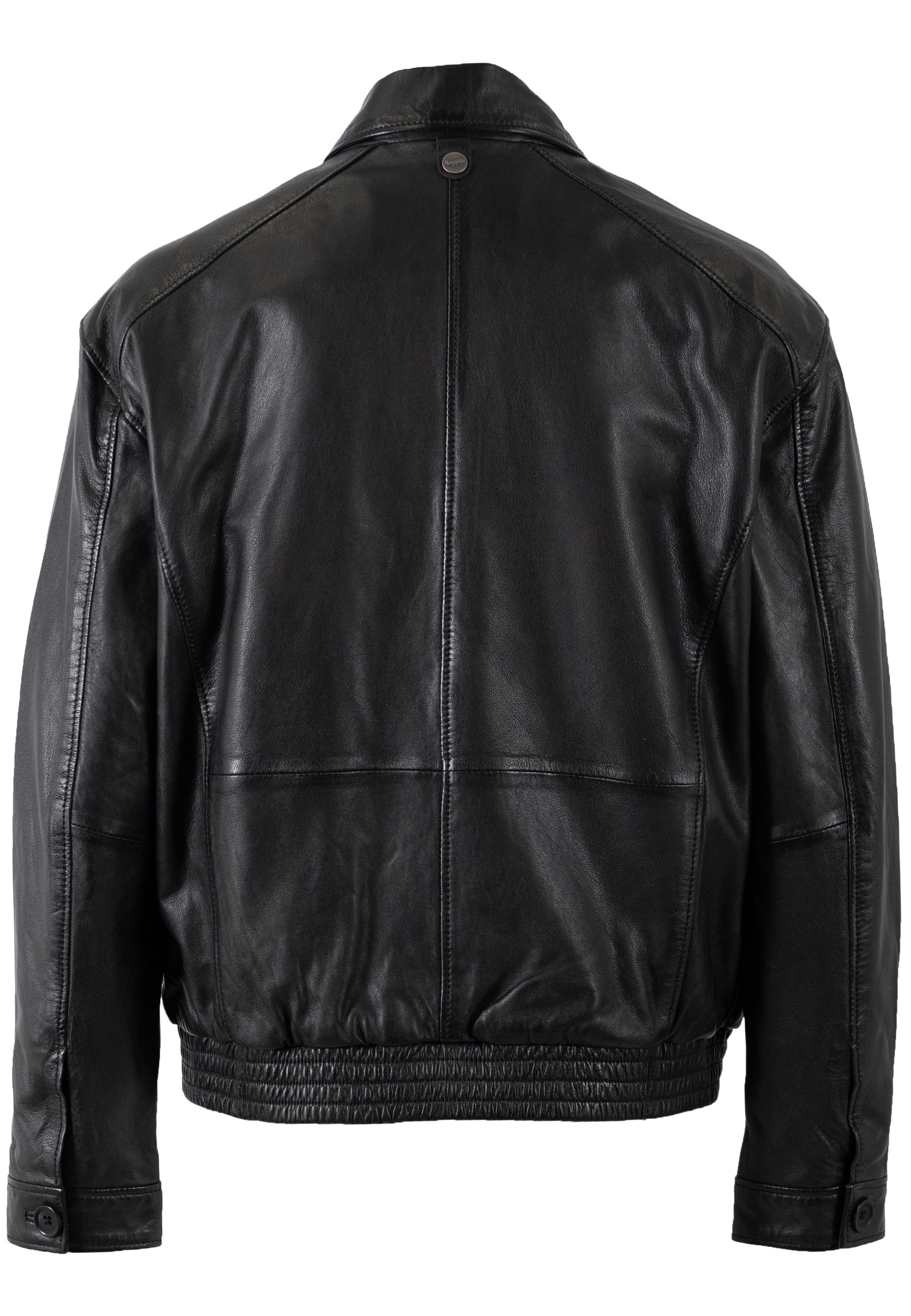 Mauritius Lederjacke »MWTylli OS OT« Bomberjacke mit Elastikbund