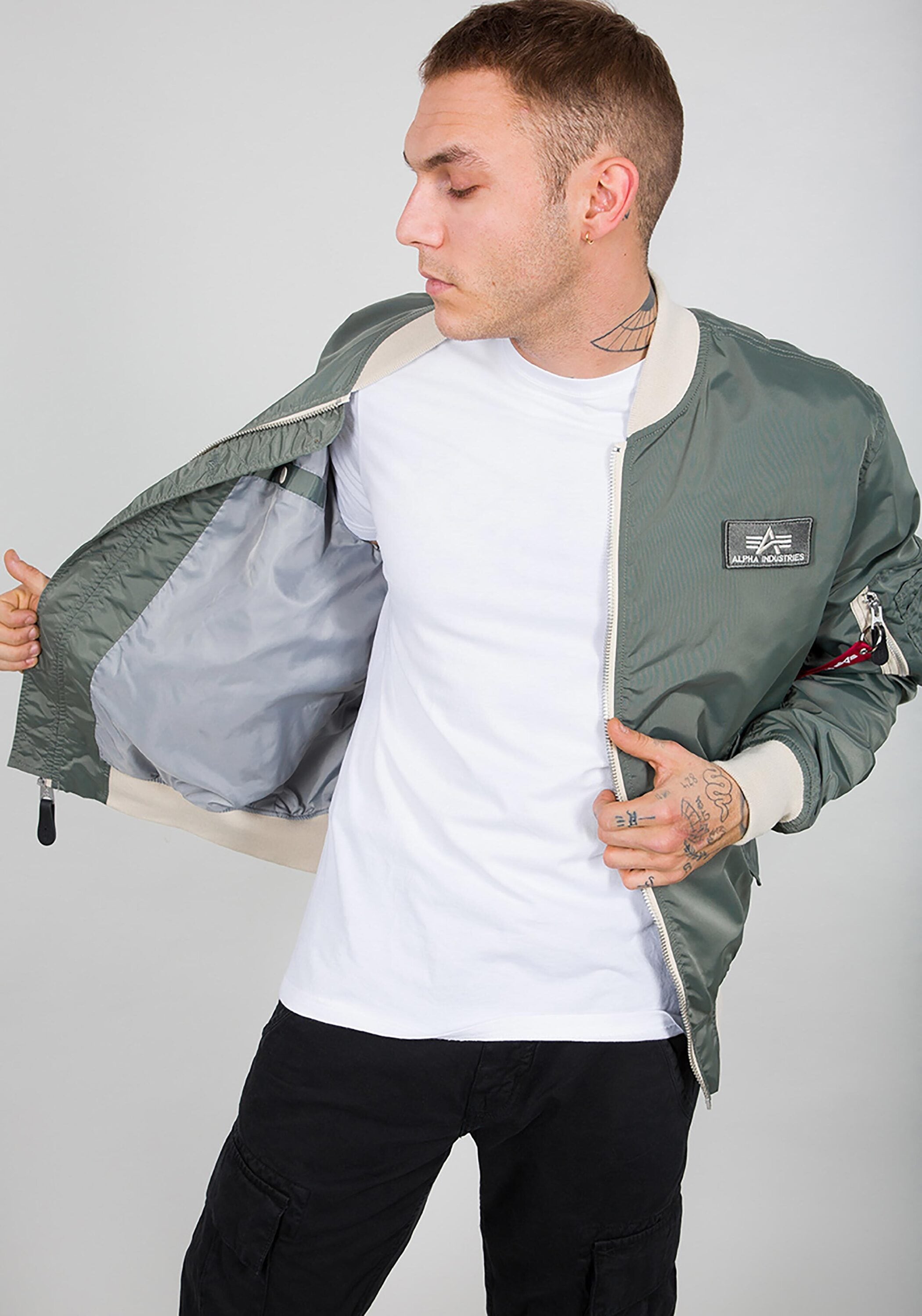 Alpha Industries Bomberjacke »Alpha Industries Men - Bomber Jackets MA-1 TTC Two Tone Contrast«