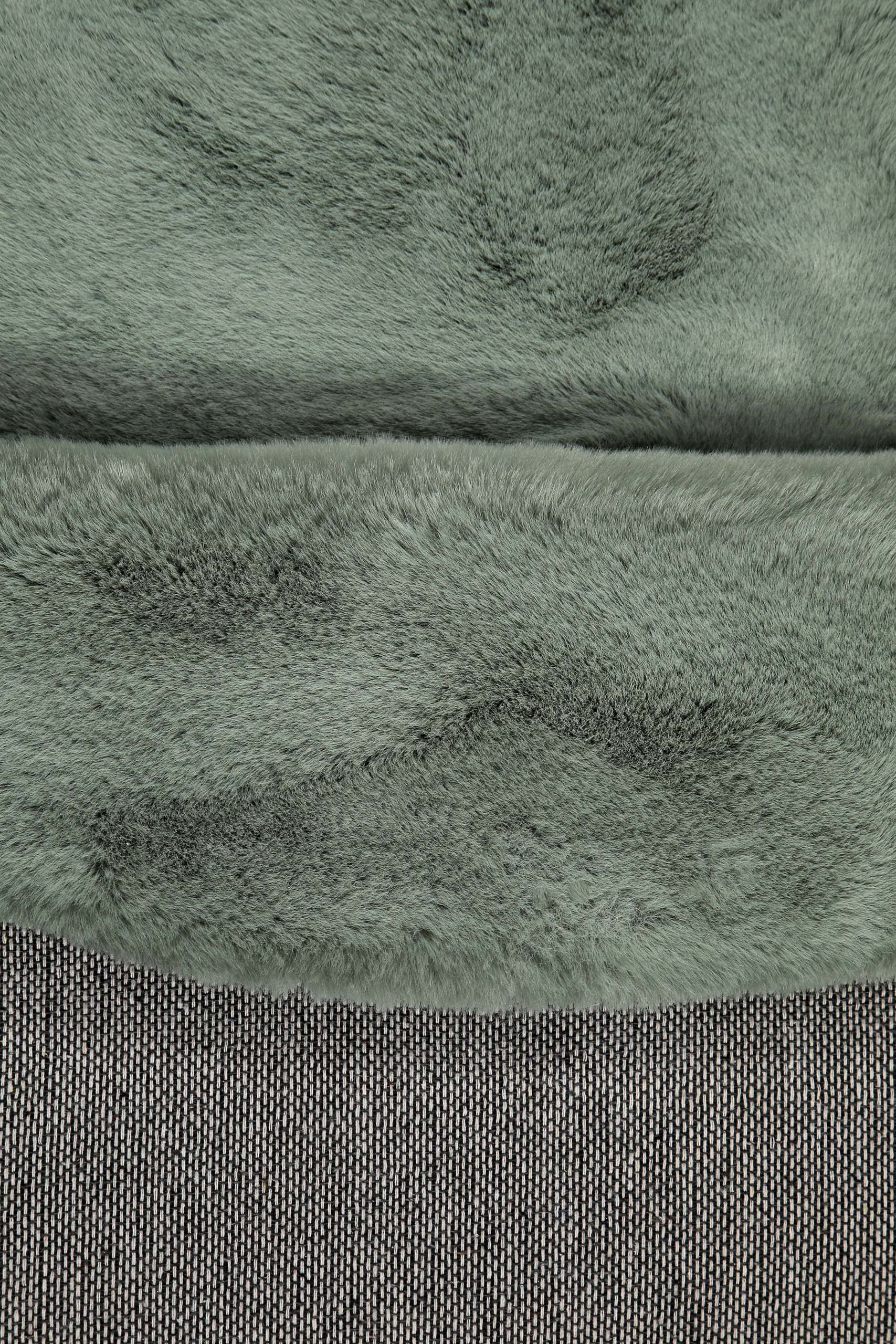 Esprit Hochflor-Teppich »Alice ESP-4377 Kunstfell«, rund, 25 mm Höhe, Kaninchenfell-Haptik, besonders weich und dicht, für alle Räume