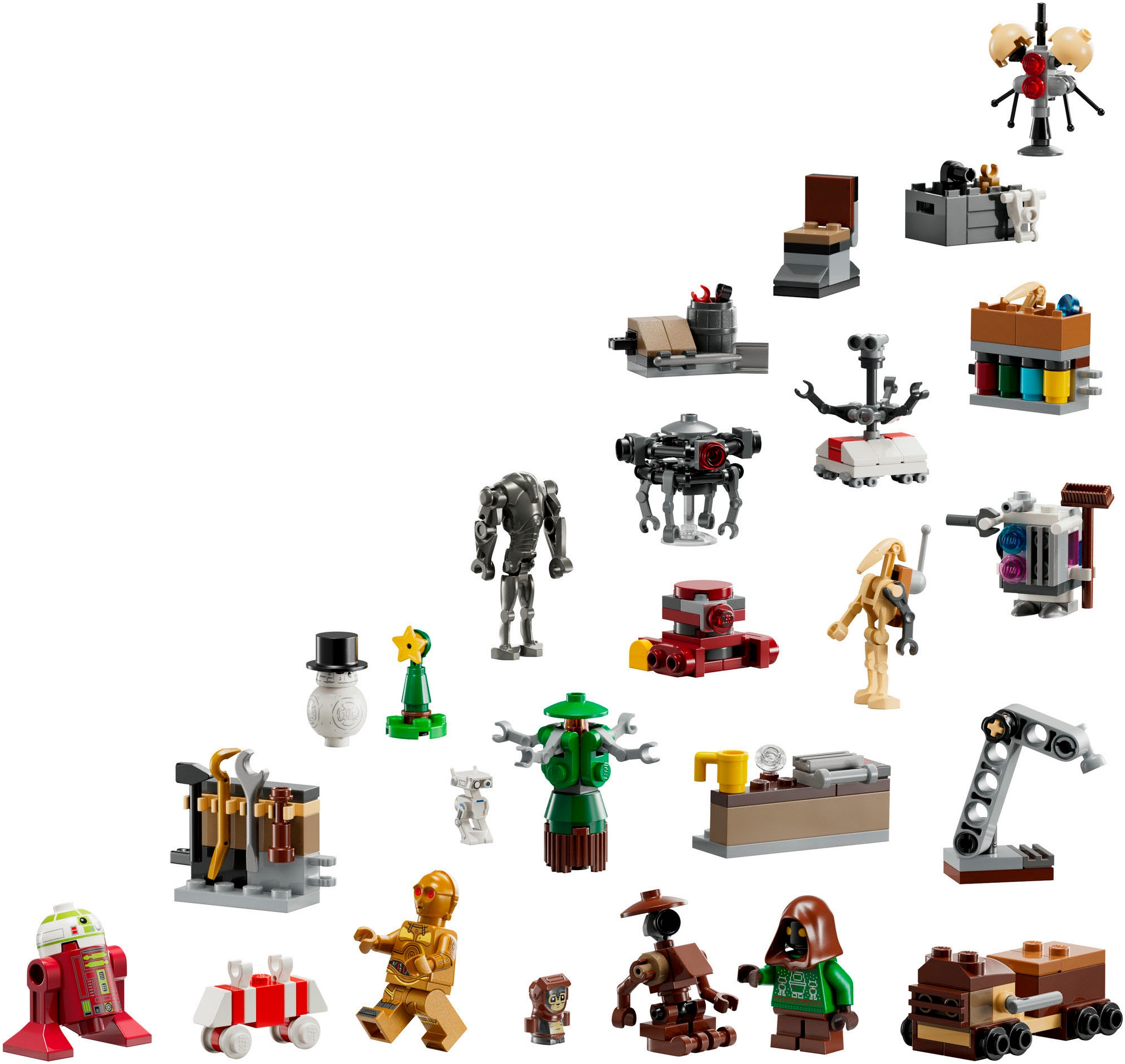 LEGO® Spielzeug-Adventskalender »Spielbausteine, (75418), LEGO Star Wars™«, ab 6 Jahren, Made in Europe