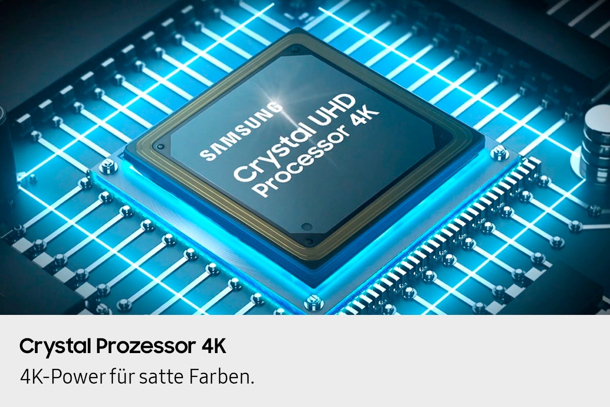 Samsung LED-Fernseher »GU55U7099FU« 139 cm/55 Smart-TV Crystal UHD, Q-Symphony, Dolby Surround Sound, Triple Tuner, Smart-Hub