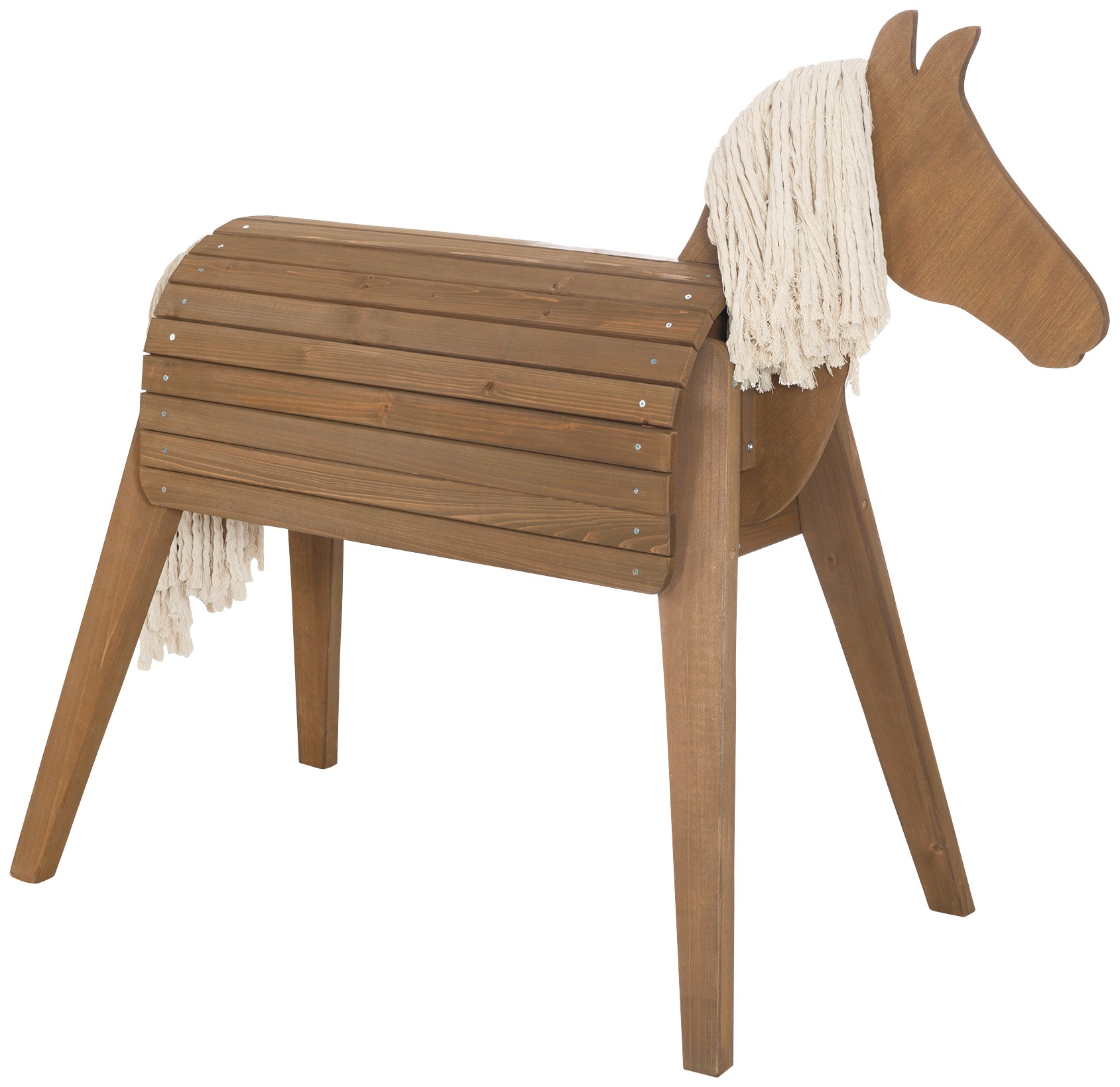 roba® Holzpferd, HxBxT: 156 x 51 x 139 cm