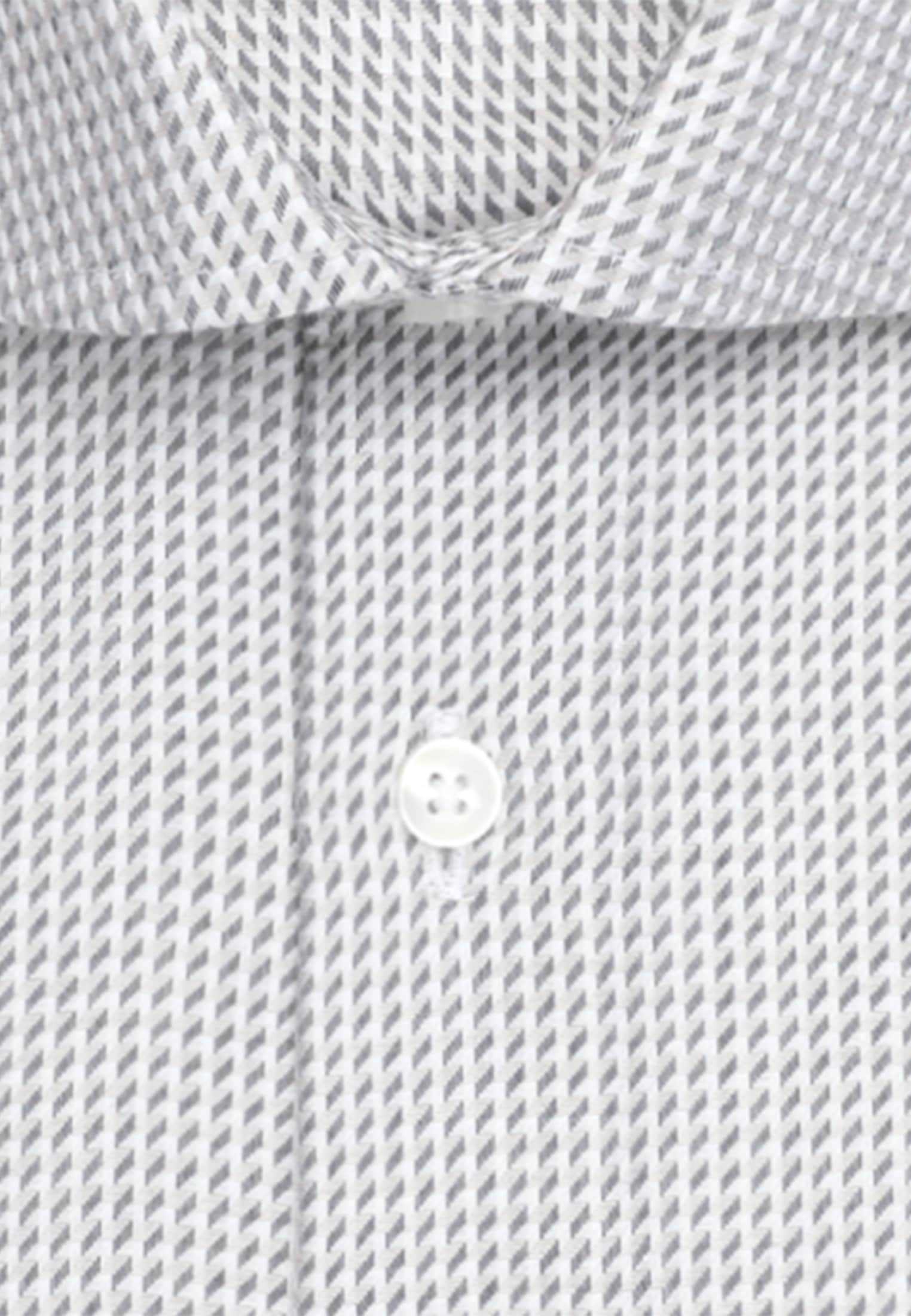 seidensticker Businesshemd »Schwarze Rose« Shaped 1/1 Kentkragen Struktur