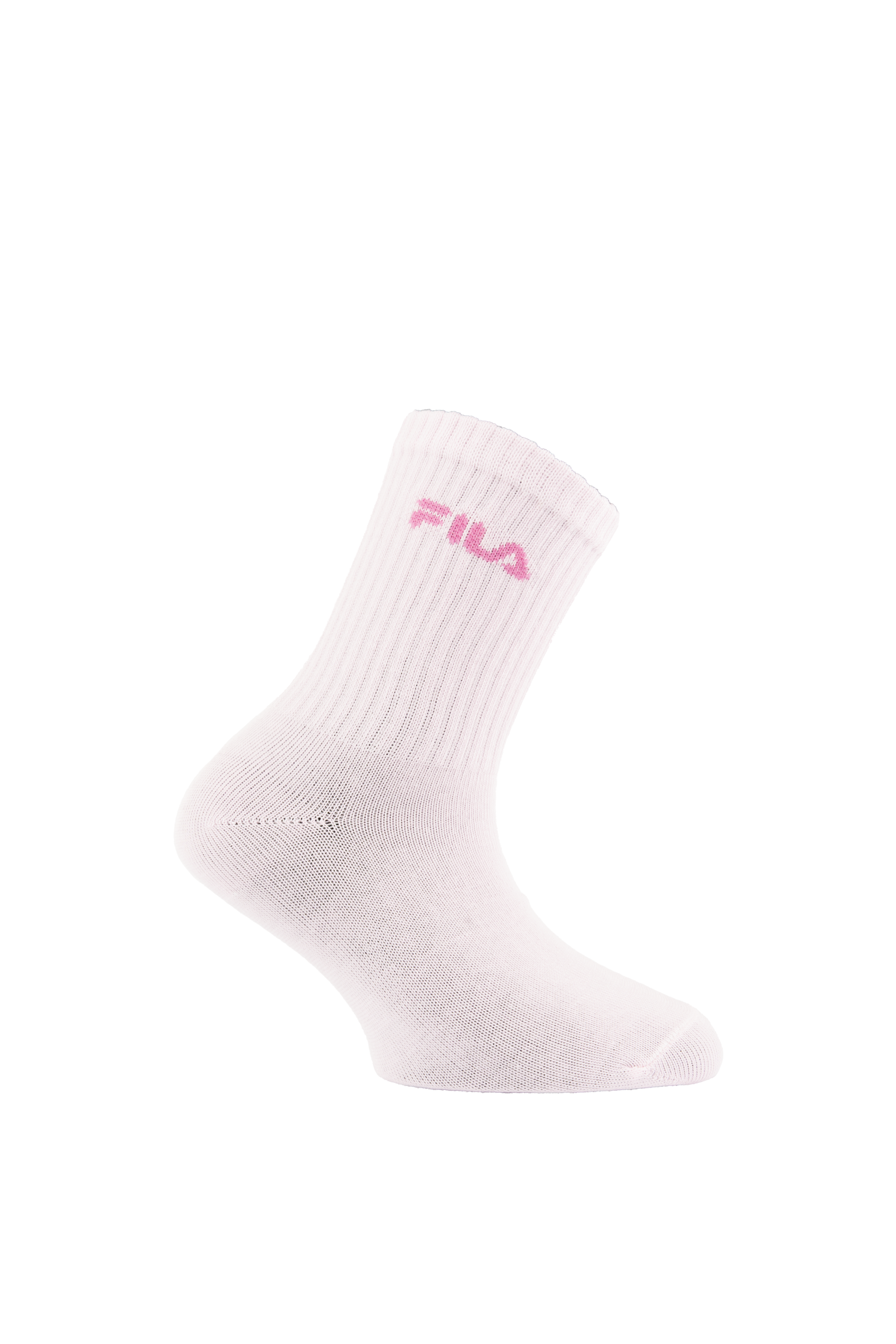 Fila Socken 6 Paar,  mit breitem Rippenbündchen, Cotton-Mix, Love-Design