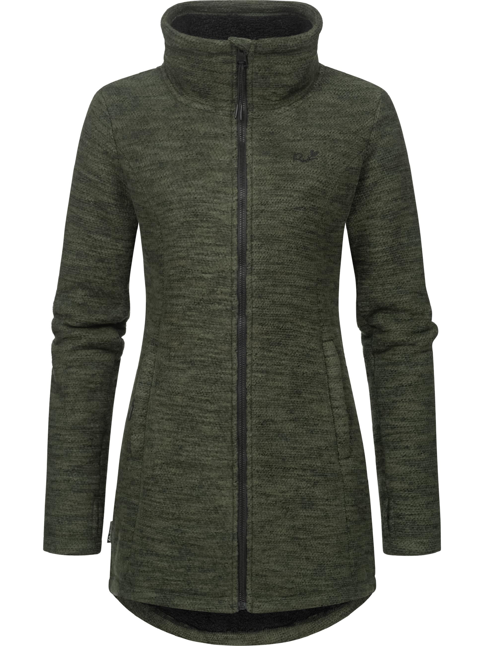 Ragwear Kapuzensweatjacke »Strickjacke Miram Melange«