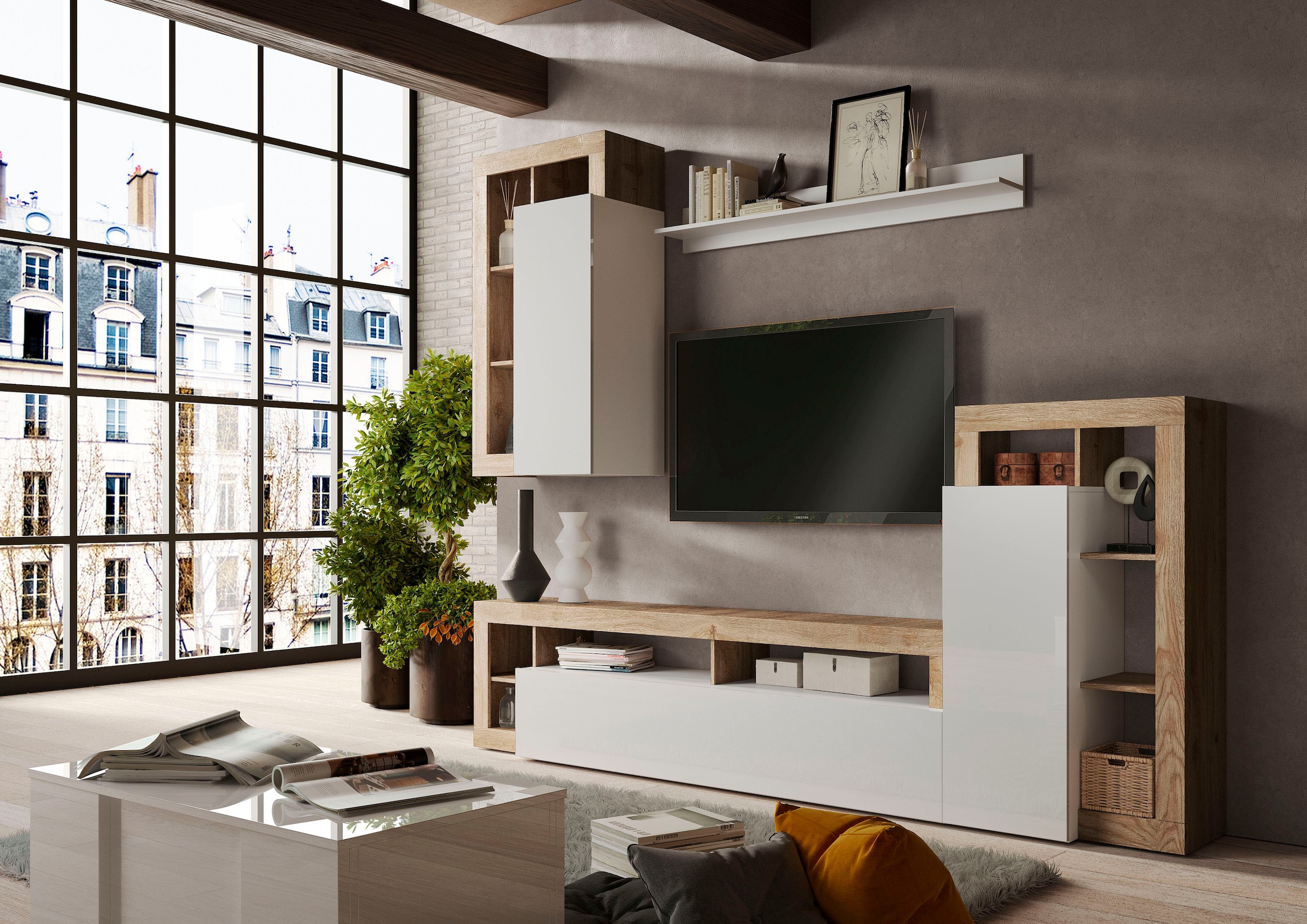 INOSIGN Mehrzweckschrank »Hamburg, Breite 69 cm«, Höhe 126 cm