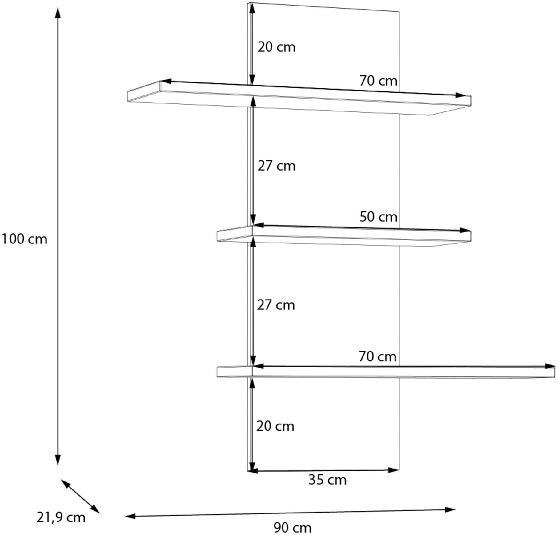 FORTE Wandboard »Joadakis«