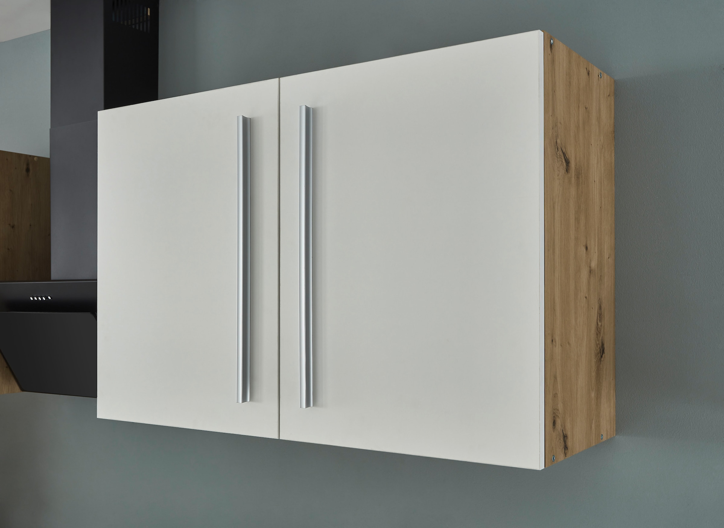 KOCHSTATION Küchenzeile »KS-Florida mit 38mm starker Arbeitsplatte«, Breite 220 cm, wahlweise mit E-Geräten, Soft-Close-Funktion