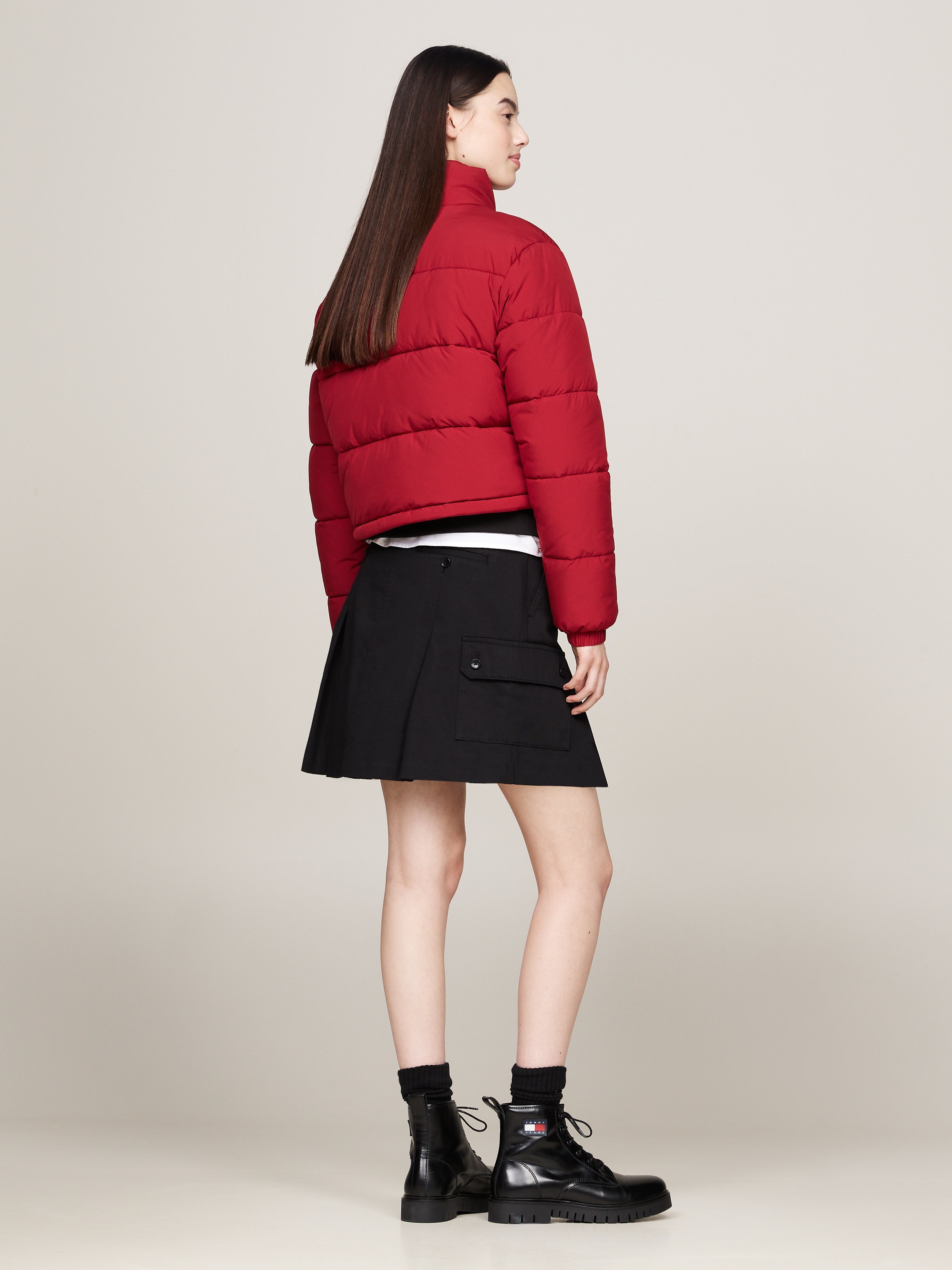 Tommy Jeans Steppjacke, mit Logostickerei