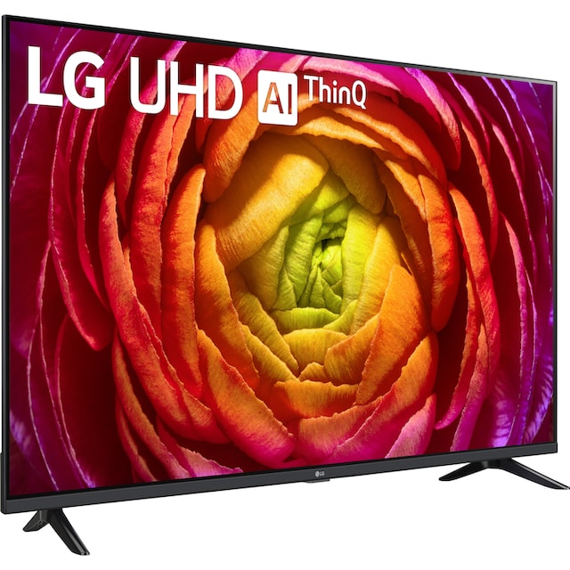 LG LED-Fernseher »43UR74006LB«, 108 cm/43 Zoll, 4K Ultra HD, Smart-TV ➥ 3  Jahre XXL Garantie | UNIVERSAL
