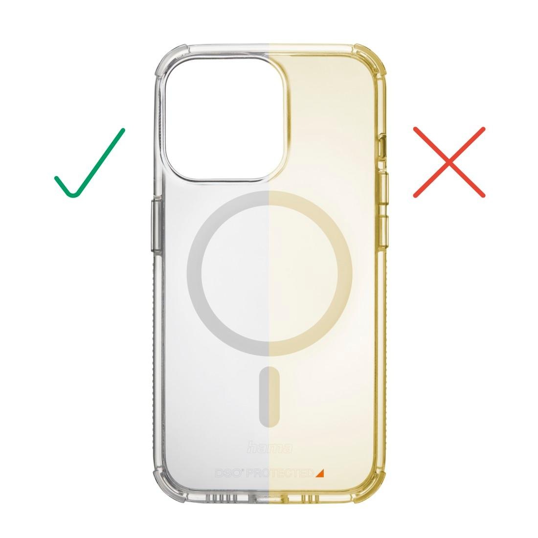 Hama Smartphone-Hülle »Handyhülle „Extreme Protect“ für iPhone 16 Pro (für MagSafe, stoßfest)« Smartphones 16,0 cm (6,3 Zoll)