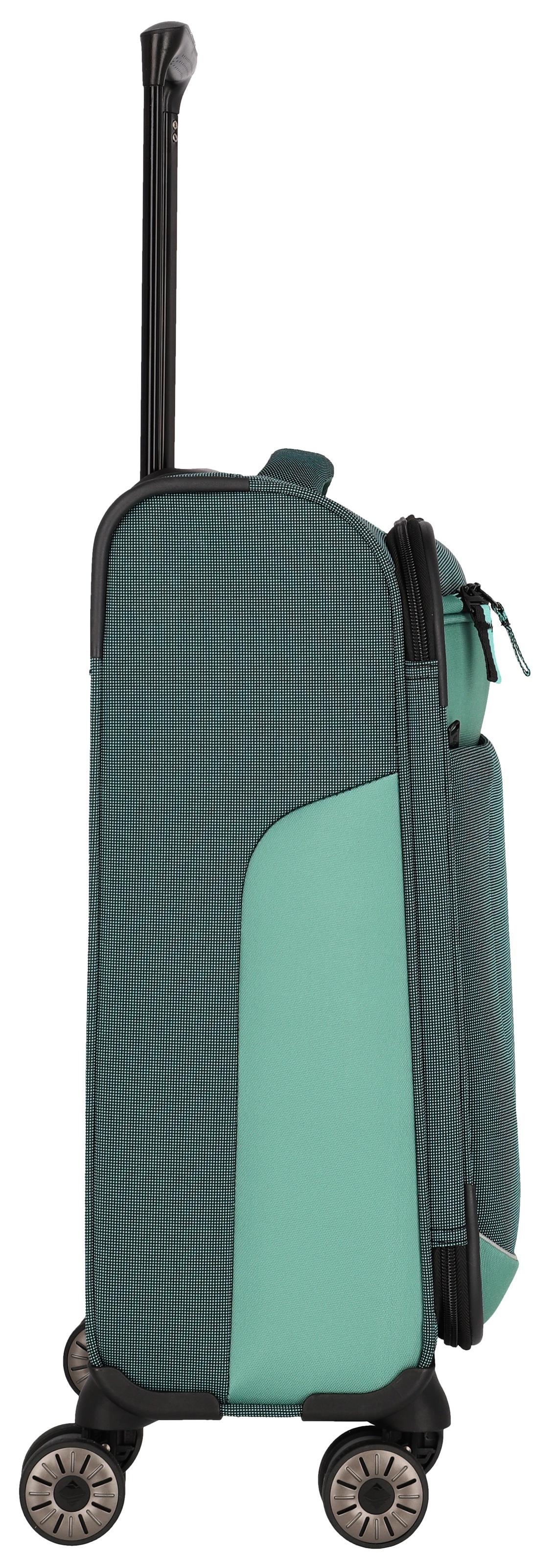 travelite Weichgepäck-Trolley »VIIA, verschiedene Größen und Farben« 34 l 4 Rollen Reisegepäck Trolley Koffer Weichgepäck TSA Schloss