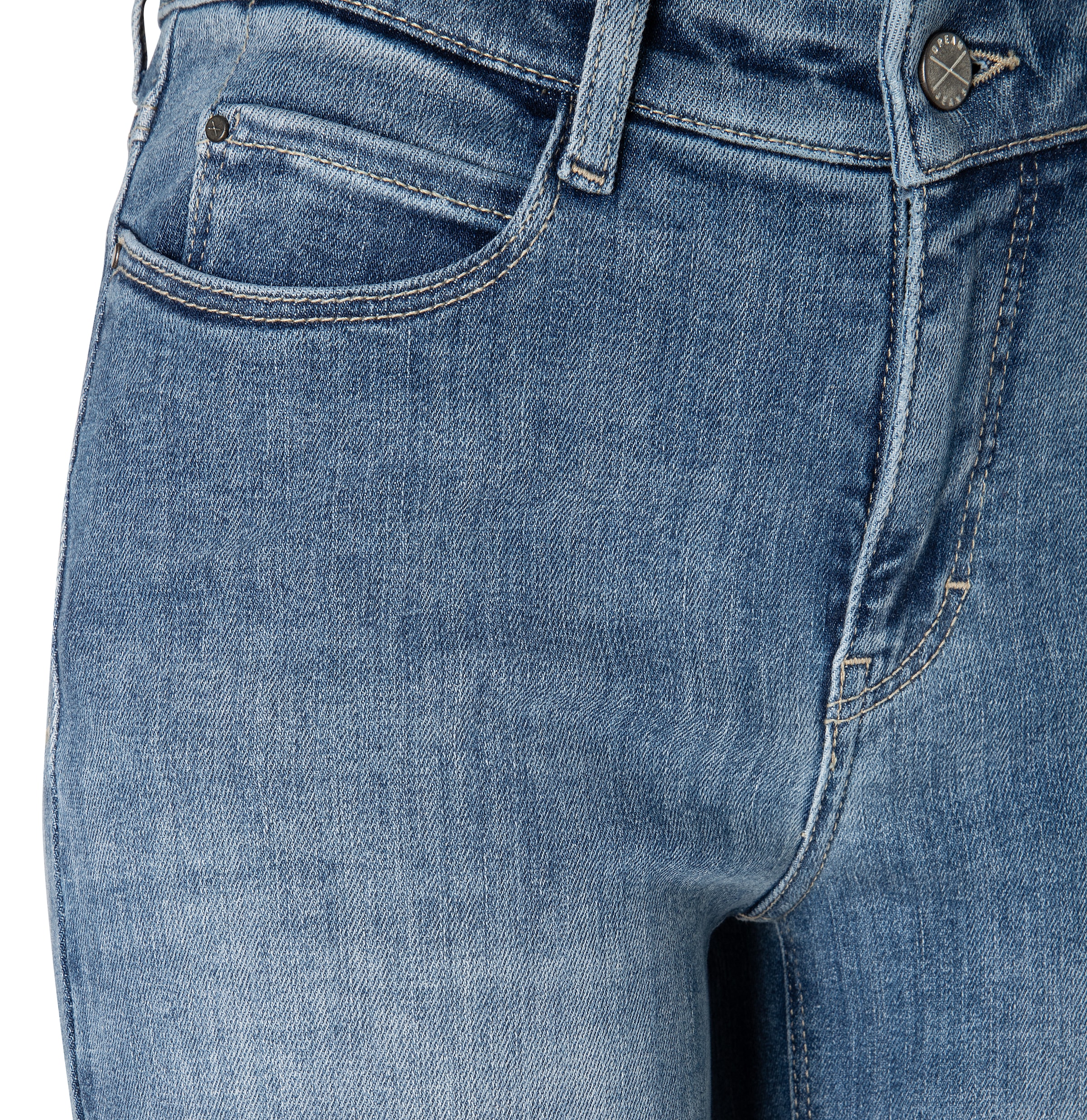 MAC Weite Jeans »Dream Wide authentic«, mit formendem Shaping-Effekt