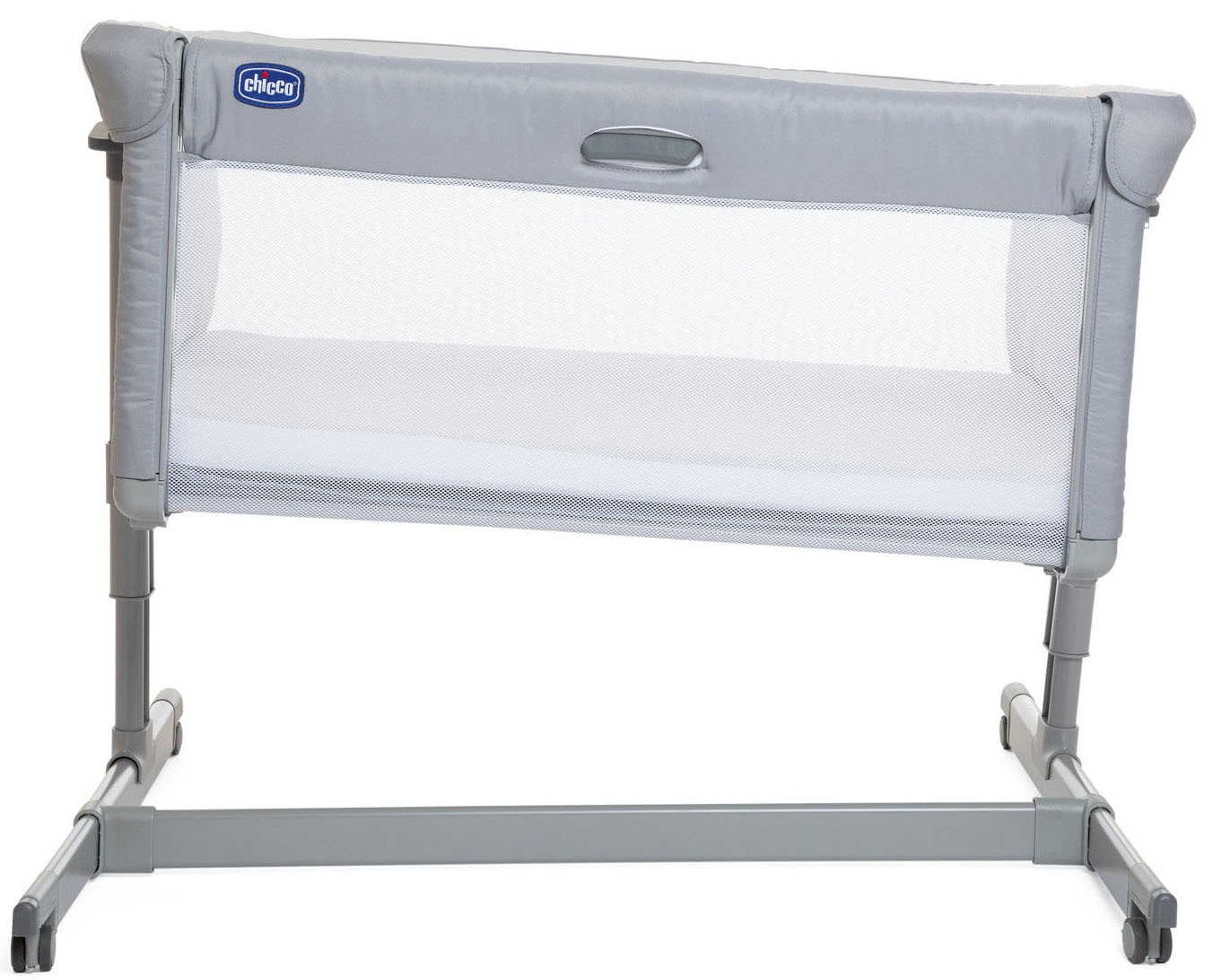 Chicco Beistellbett »Next2Me Dream Evo, Grey«, Bezug teilweise aus recyceltem Material