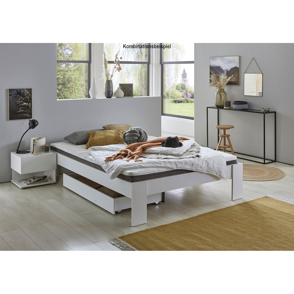 Relita Futonbett »Lian«, LF 140 x 200 cm, frei im Raum stellbar