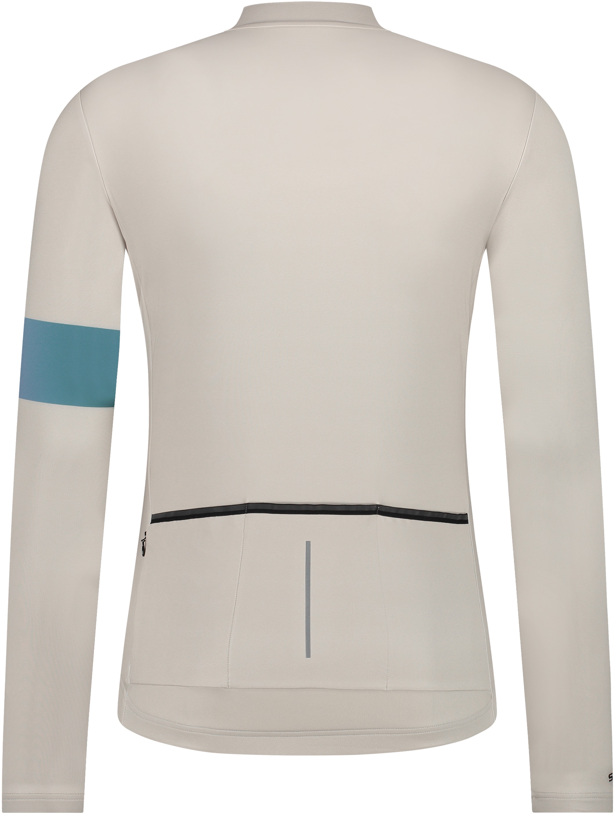 Shimano Radtrikot »VERTEX Long Sleeves Jersey Printed, Beige«