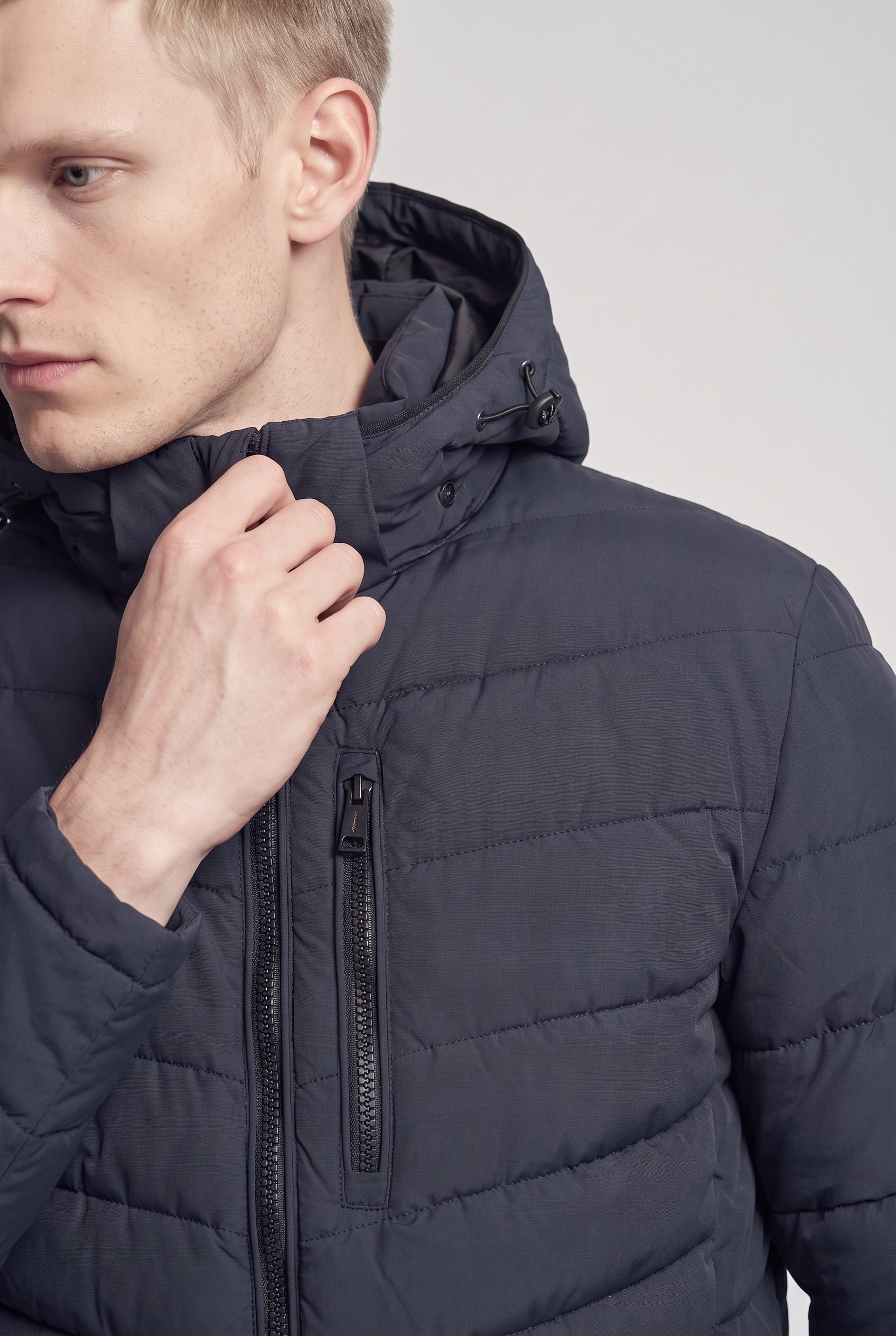 CASAMODA Steppjacke mit Kapuze Winterjacke mit Kapuze