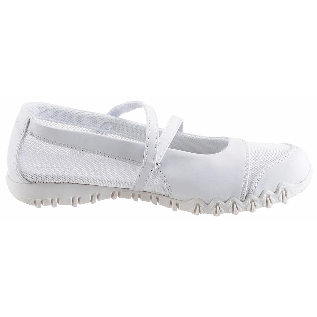 CITY WALK Ballerina, Spangenschuh, Slipper, Slip-On Sneaker in sportiver Optik